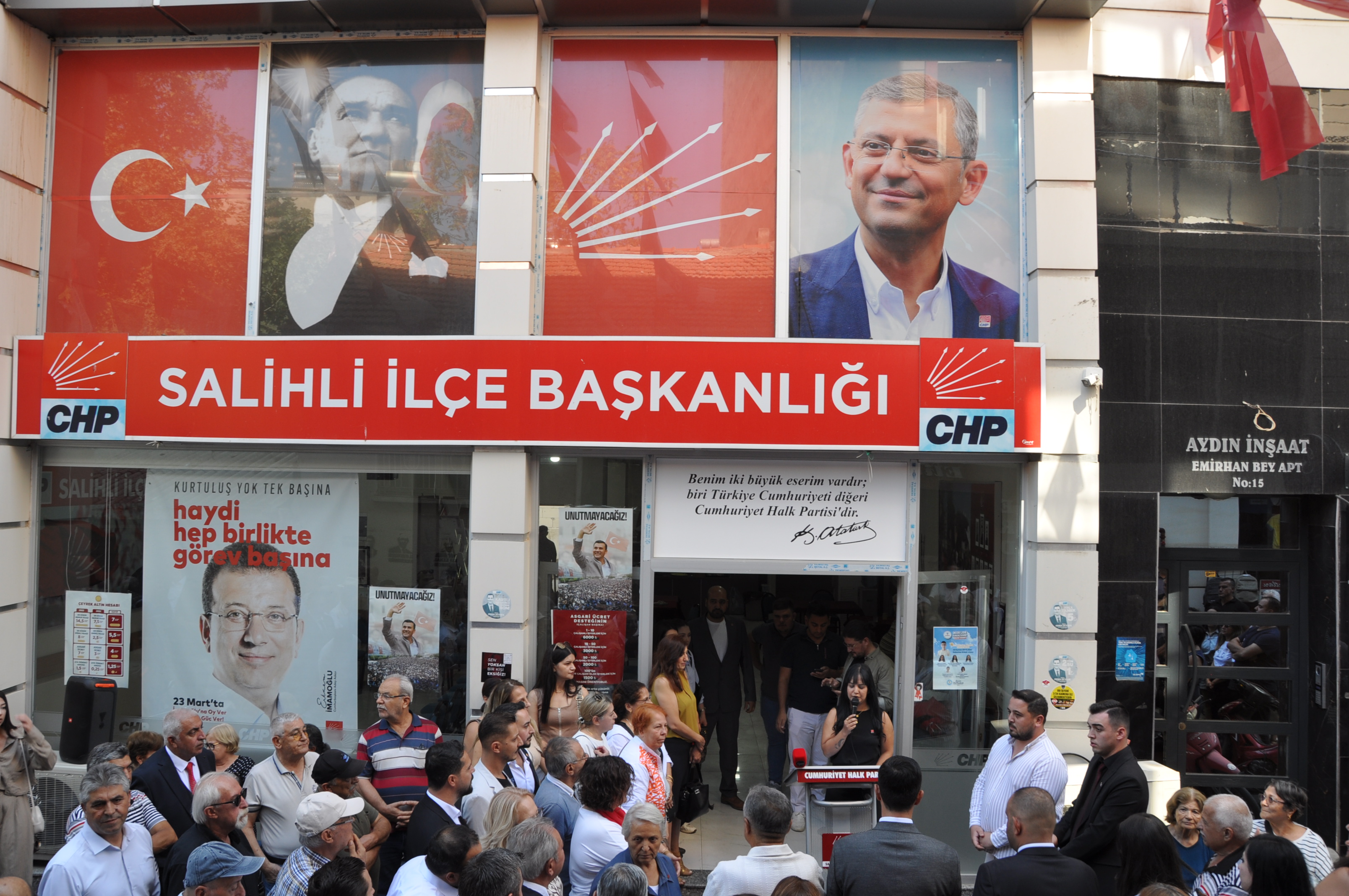 Salihli Chp’de Devir Teslim Töreni (3)