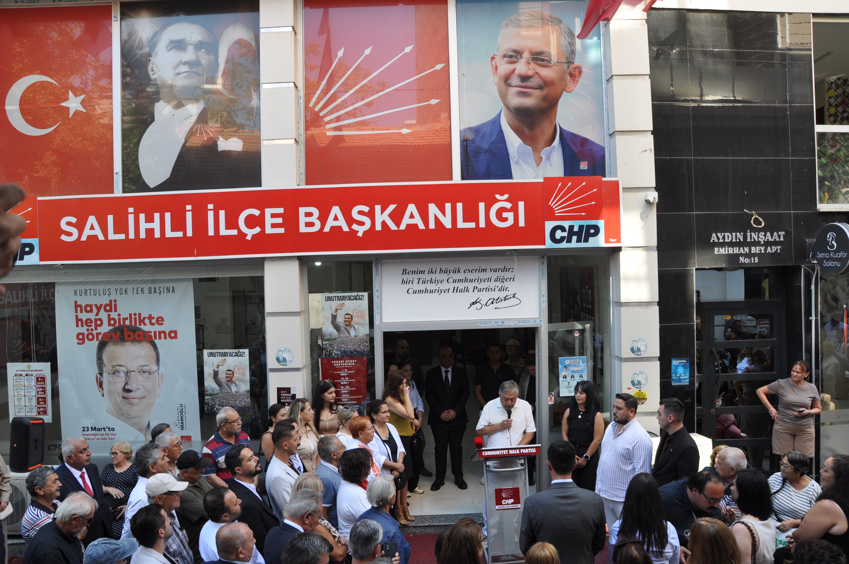 Salihli Chp’de Devir Teslim Töreni (5)