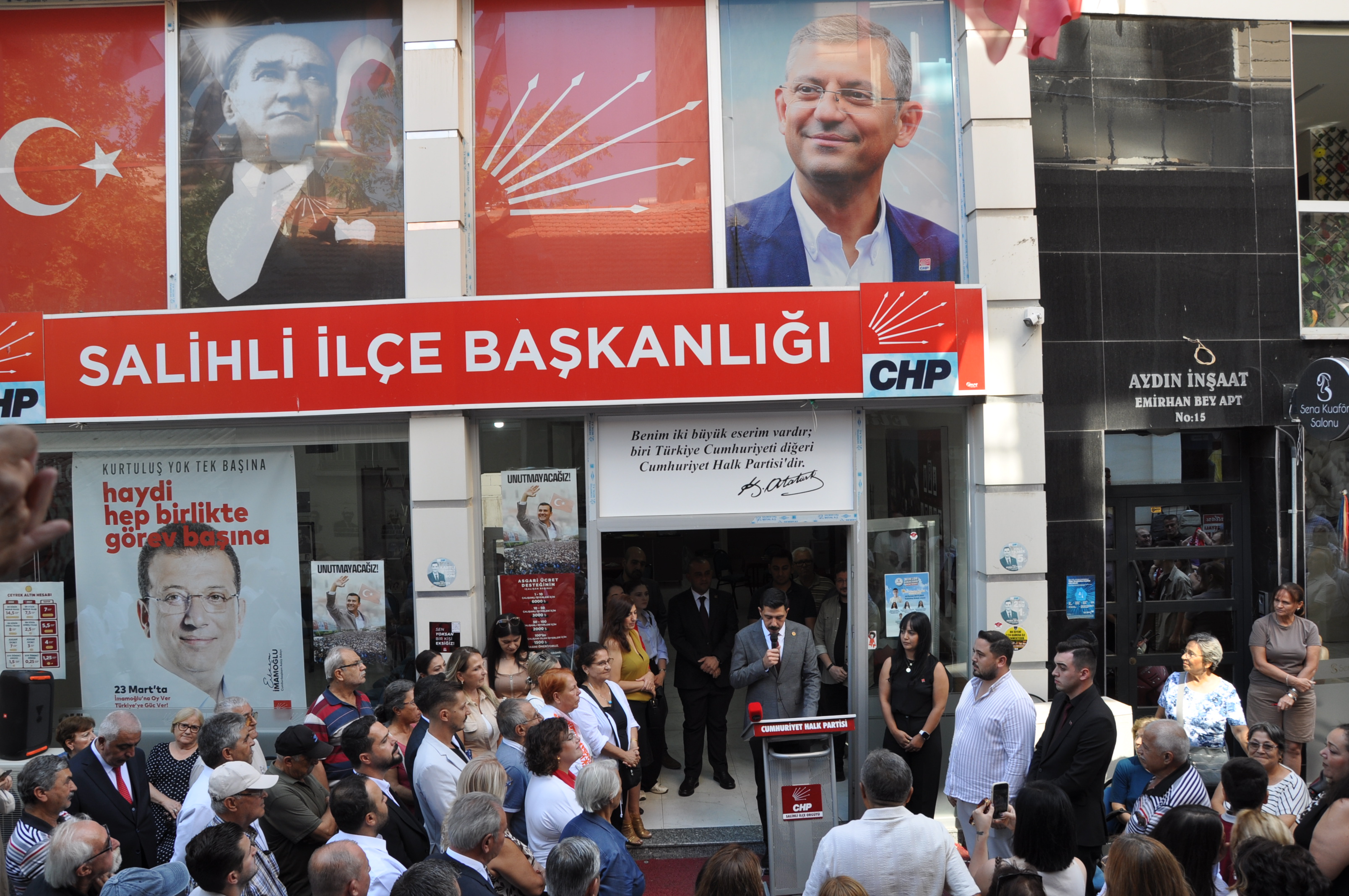 Salihli Chp’de Devir Teslim Töreni (7)