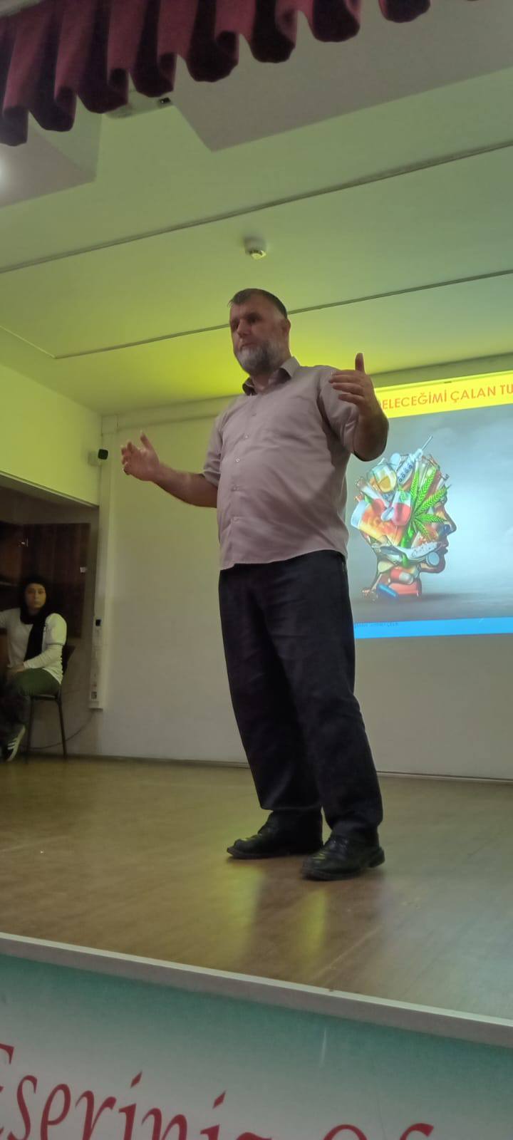 Salihli Talat Zurnaci Metalde Ogrencilere Bilgilendirme Egitimi (3)