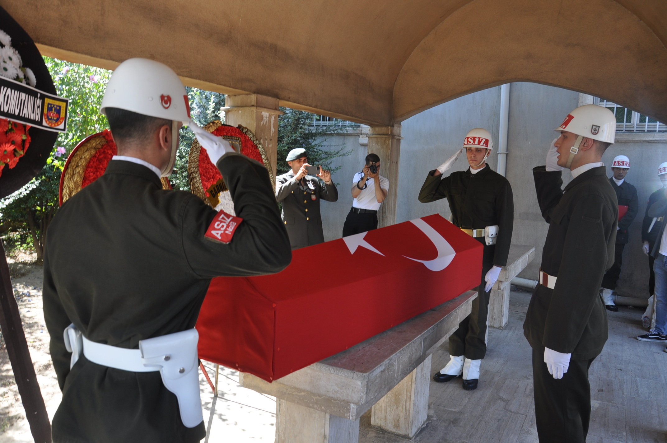 Salihlide Kibris Gazisi Aziz Karaya Son Veda (4)