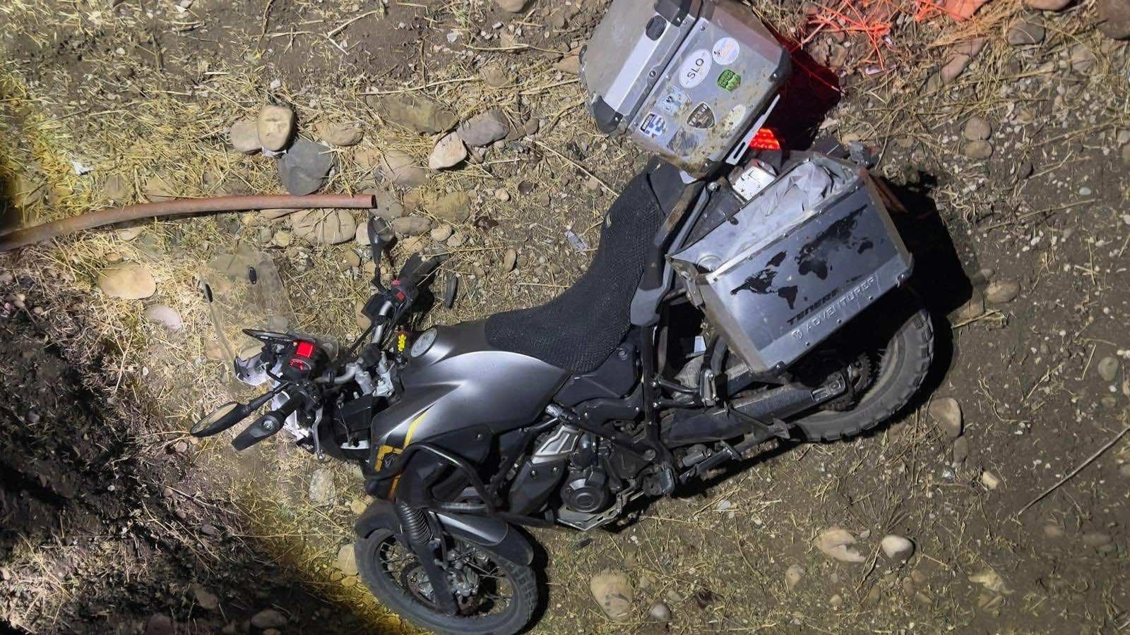 Yola Çıkan Inek Faciaya Sebep Oldu Motosiklet Sürücüsü Hayatını Kaybetti (4)