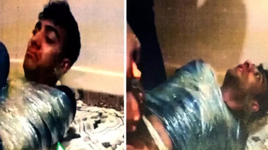 20 Kişilik Çete Zorla Alıkoyup Işkence Etti Dizlere Çekiç, Kafaya Şişe!-1