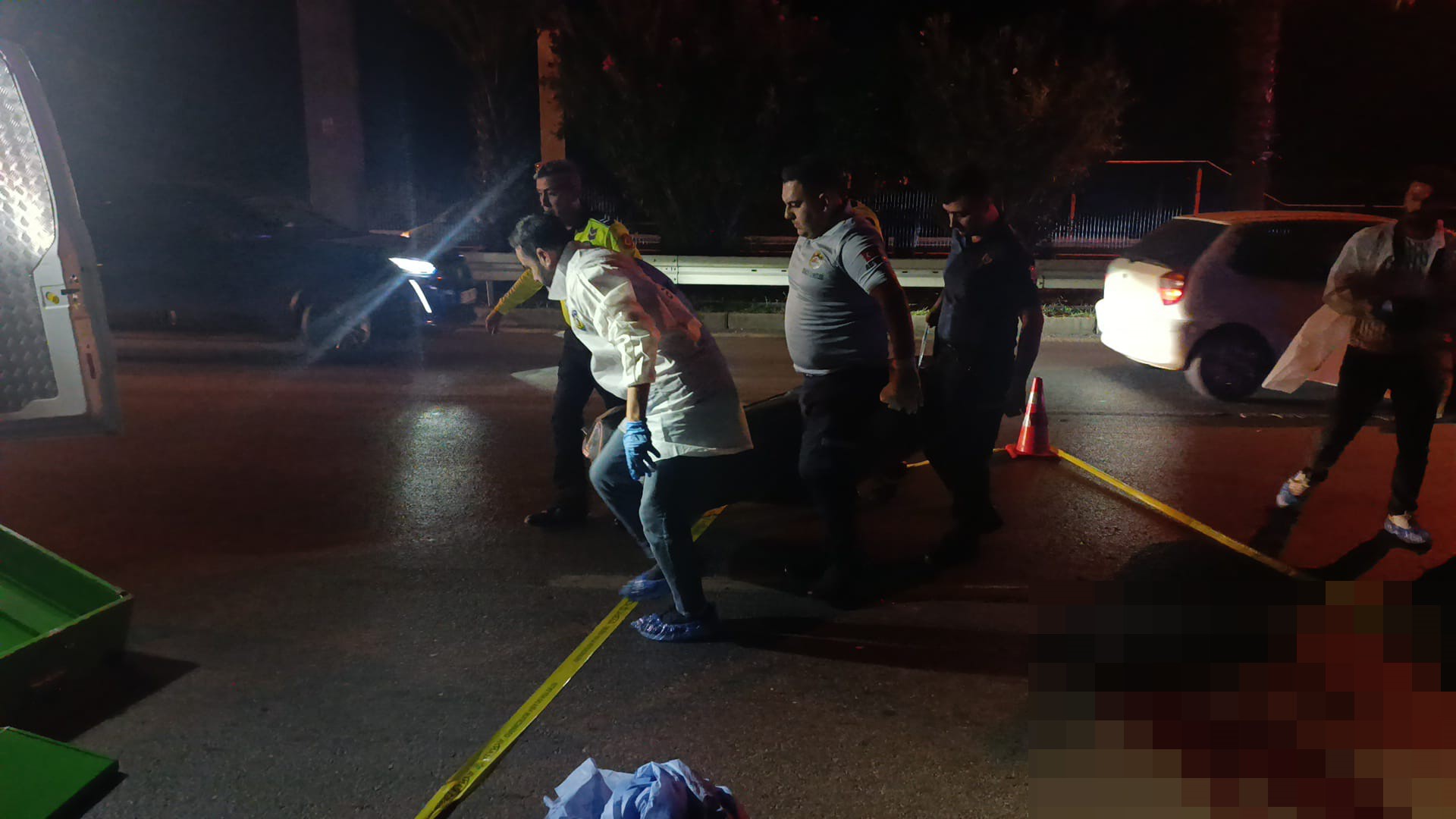 Akşam Saatlerinde Feci Kaza Genç Motosikletli Olay Yerinde Can Verdi (5)