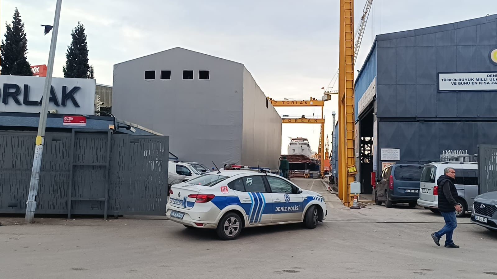 Bakım Sırasında Tüp Patladı, Tersanede Korkunç Kaza! 1 Işçi Öldü, 4 Işçi Yaralandı (3)