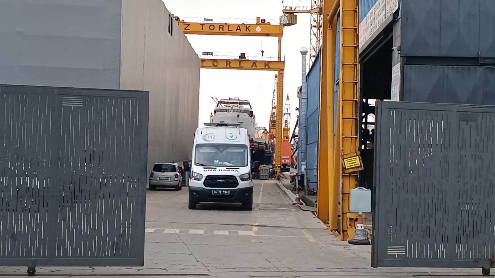 Bakım Sırasında Tüp Patladı, Tersanede Korkunç Kaza! 1 Işçi Öldü, 4 Işçi Yaralandı (5)