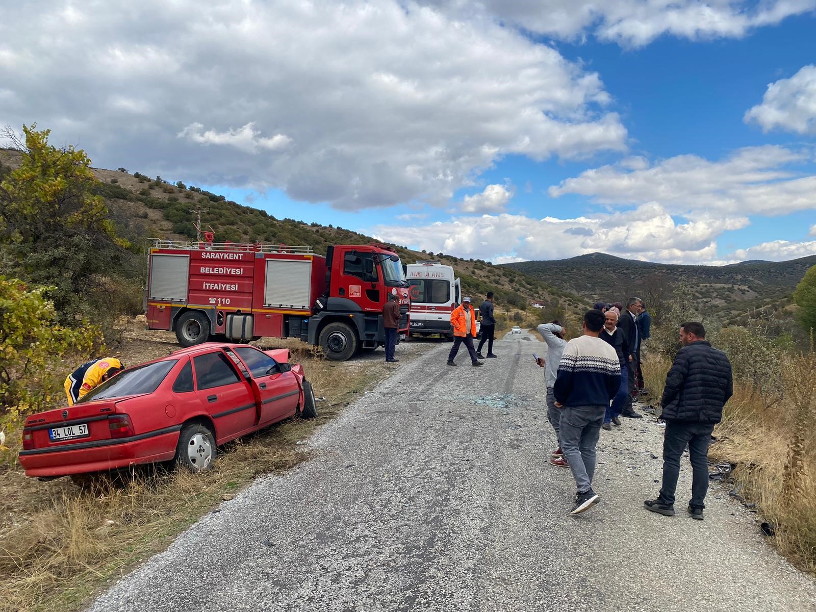 Köy Yolunda Facia! Araçlar Çarpıştı, 1 Kişi Öldü (4)