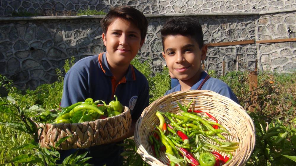 Manisa Akgedik Toki Ortaokulu Ogrencileri Ureterek Ogreniyor (1)-1