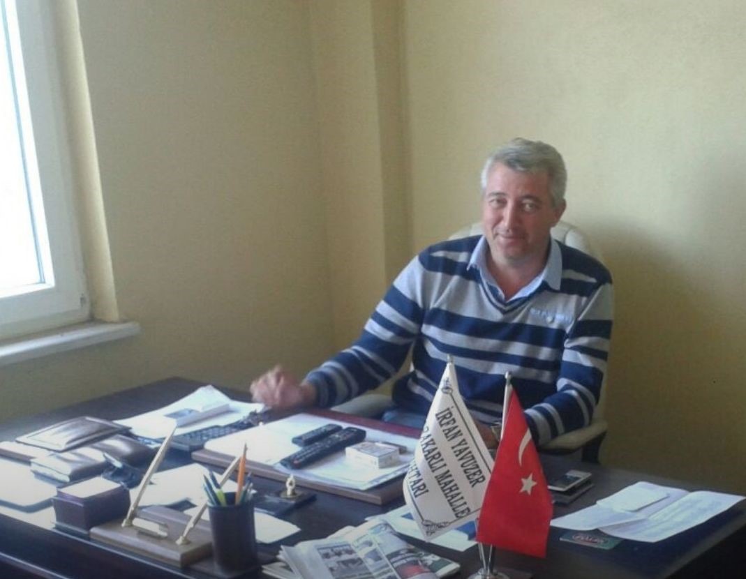 Muhtarın Ani Ölümü Şok Etti 4. Kattan Düştü (2)