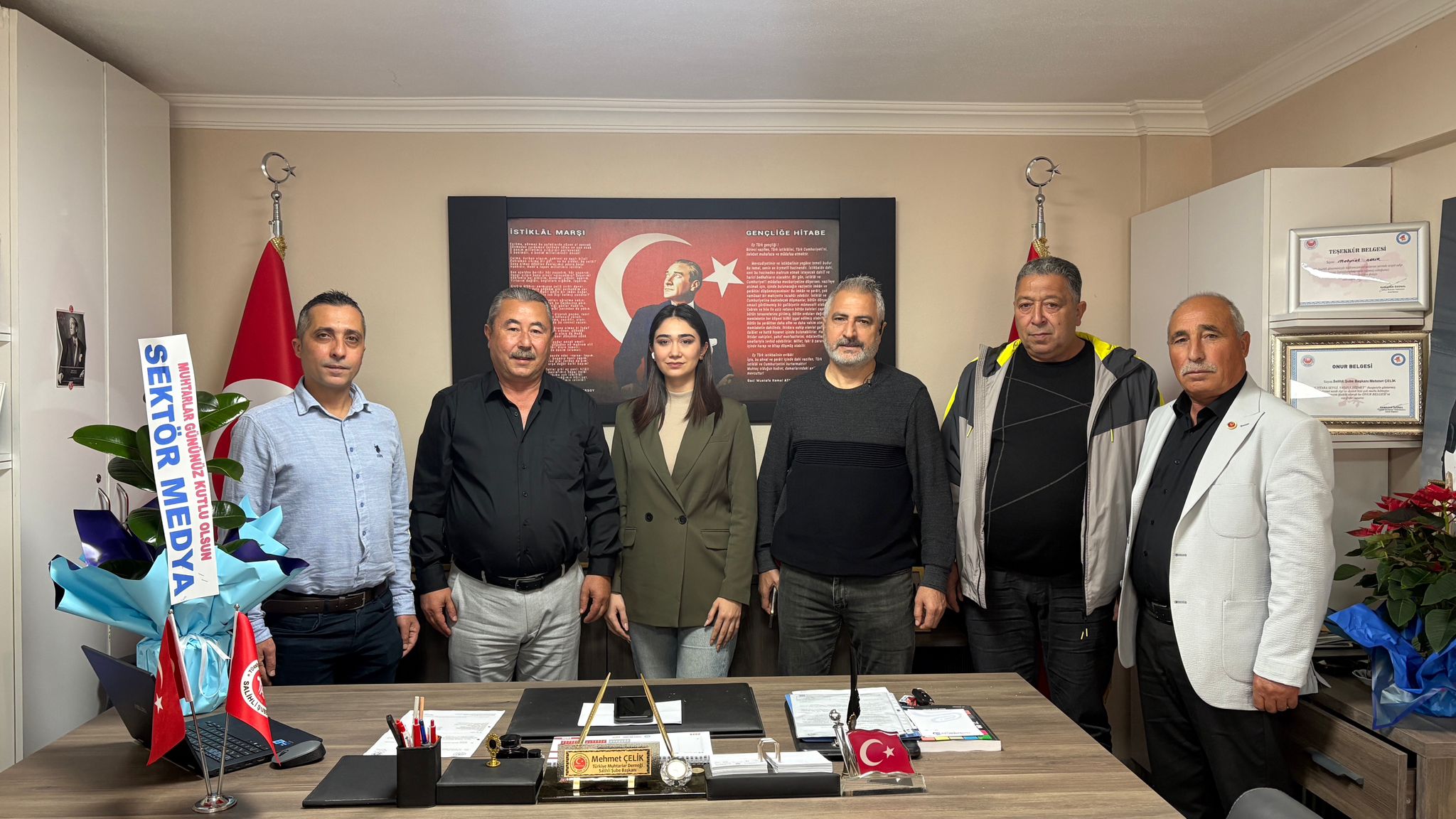 Sektör Medya’dan Muhtarlar Derneği’ne Ziyaret (3)