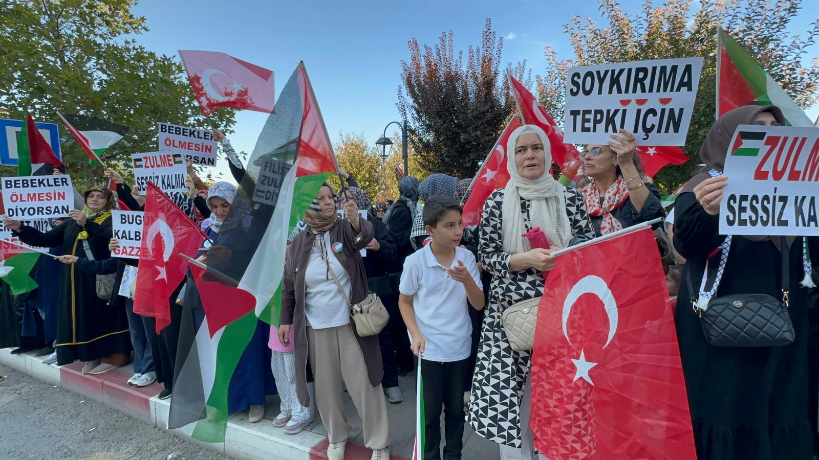 Somada Filistin Icin Korna Bas Eylemi (3)