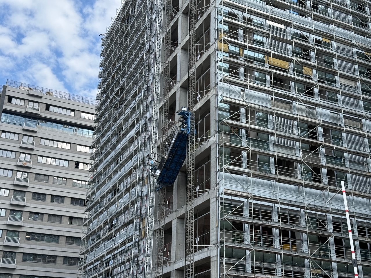 Yük Asansörü Halatı Koptu Yaralı Işçilerin Sayısı 8’E Yükseldi (4)
