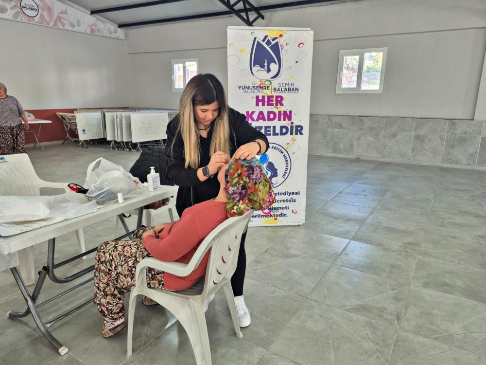 Yunusemre Belediyesinin Her Kadin Guzeldir Projesi Orencik Mahallesinde (1)