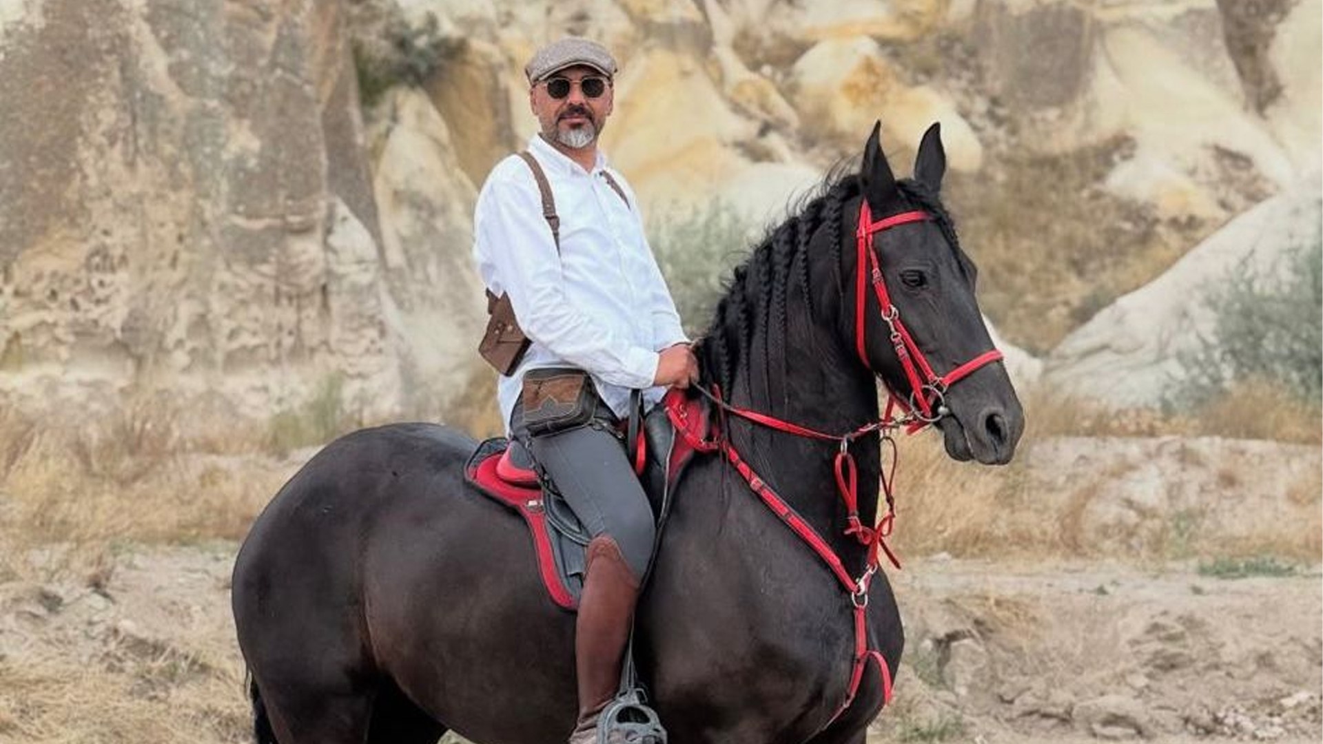 At Üstünde Son Yolculuk Direğe Çarpan Adam Hayatını Kaybetti (3)