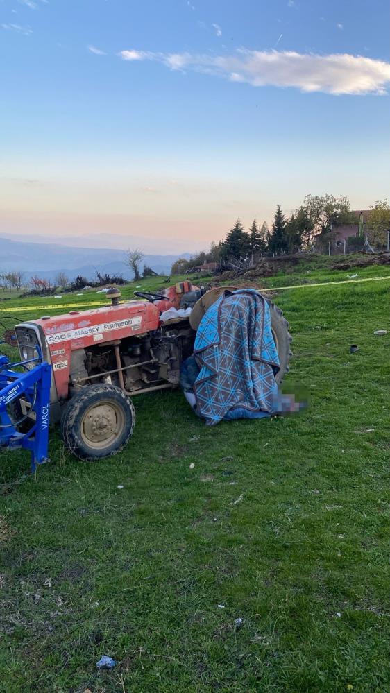 Calistirmak Istedigi Traktor Altinda Kaldi 77 Yasindaki Adam Ezilerek Hayatini Kaybetti (3)