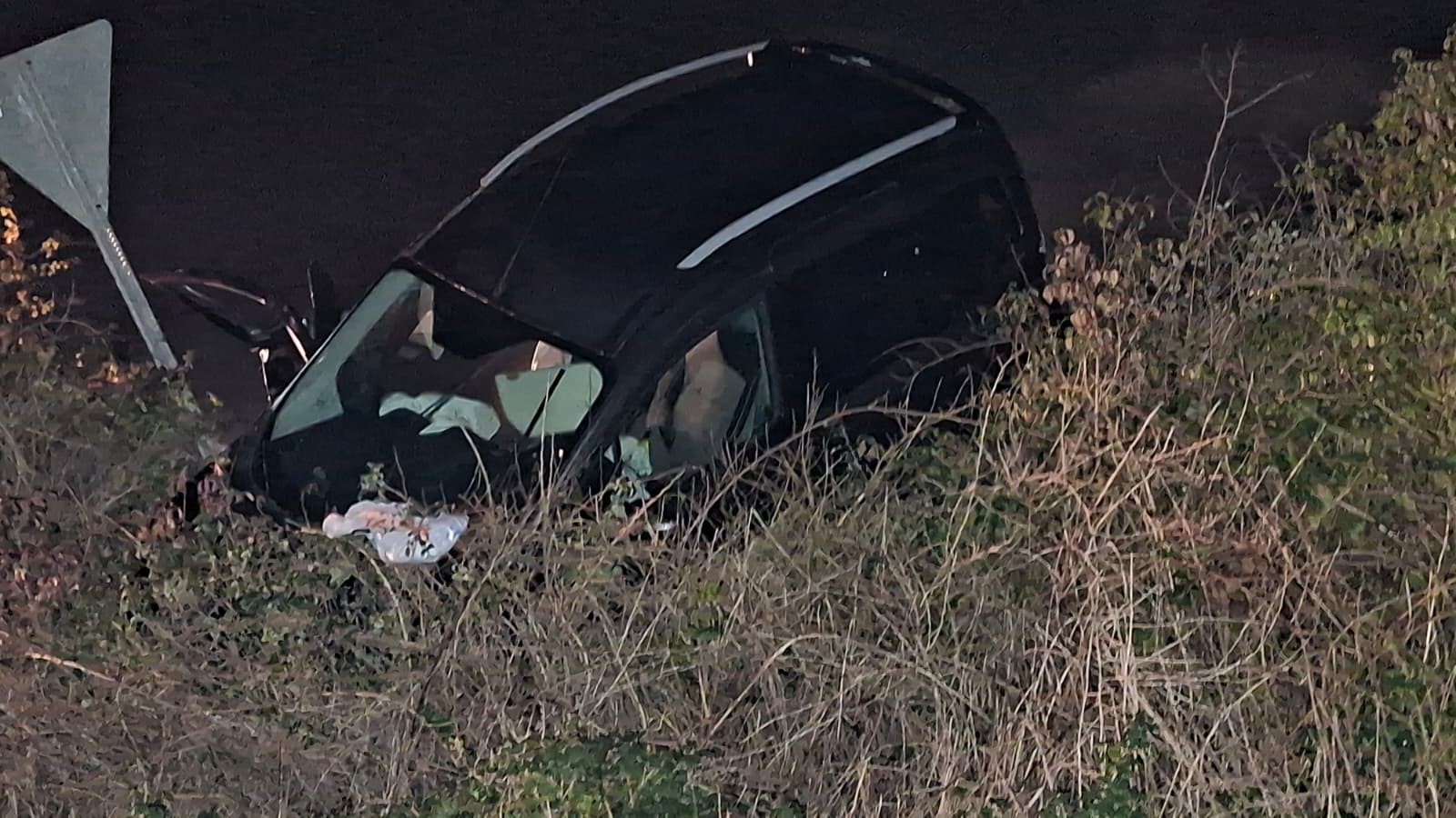 Çarpışma Sonrası Hurdaya Dönen Araçtan Acı Haber (6)