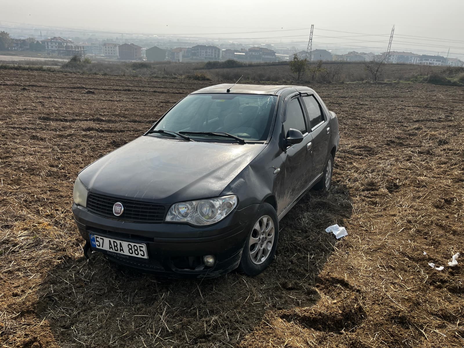 Direksiyon Eğitimi Faciayla Bitti Otomobil Şarampole Yuvarlandı (5)