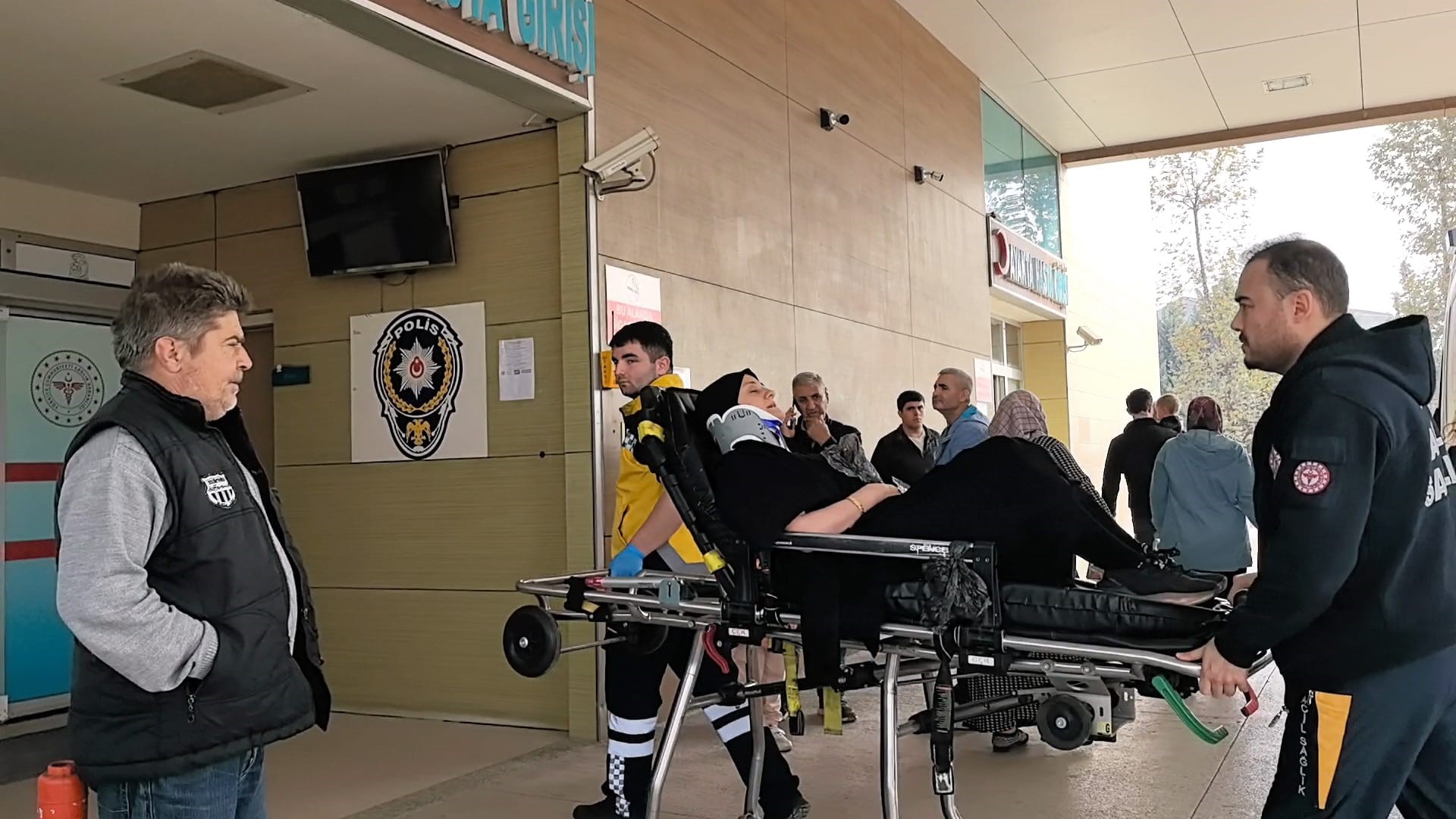 Direksiyon Eğitimi Faciayla Bitti Otomobil Şarampole Yuvarlandı (7)