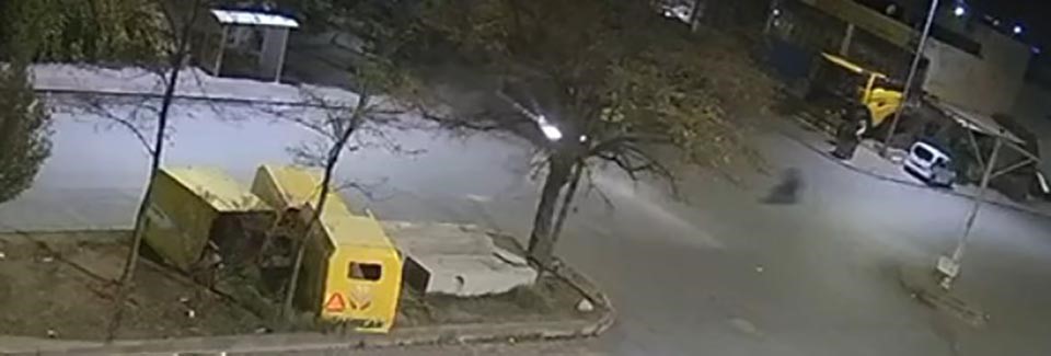 Feci Kaza Kamerada 14 Yasindaki Motosikletli Hayatini Kaybetti (2)