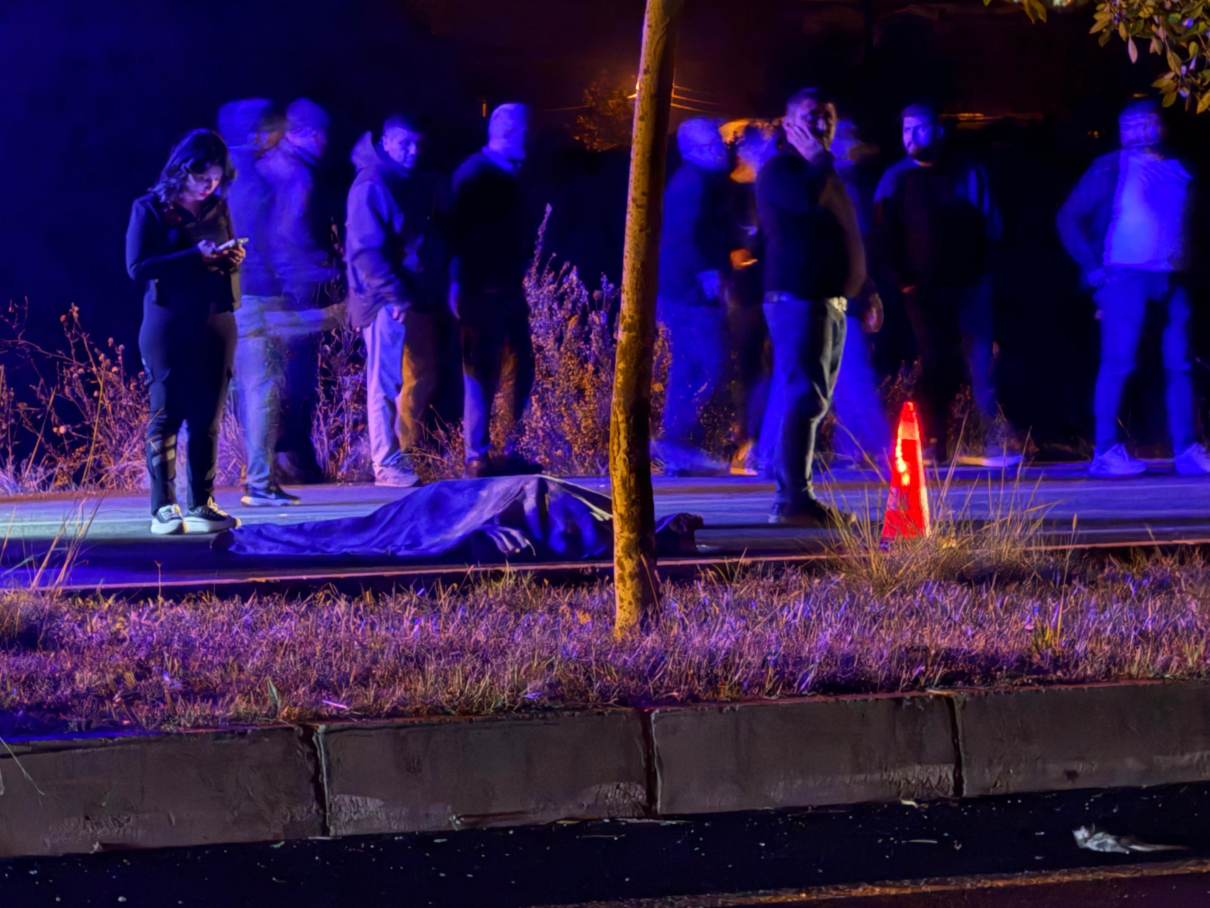 Gece Yarısı Can Alan Çarpışma Yaşlı Adam Hayatını Kaybetti (3)