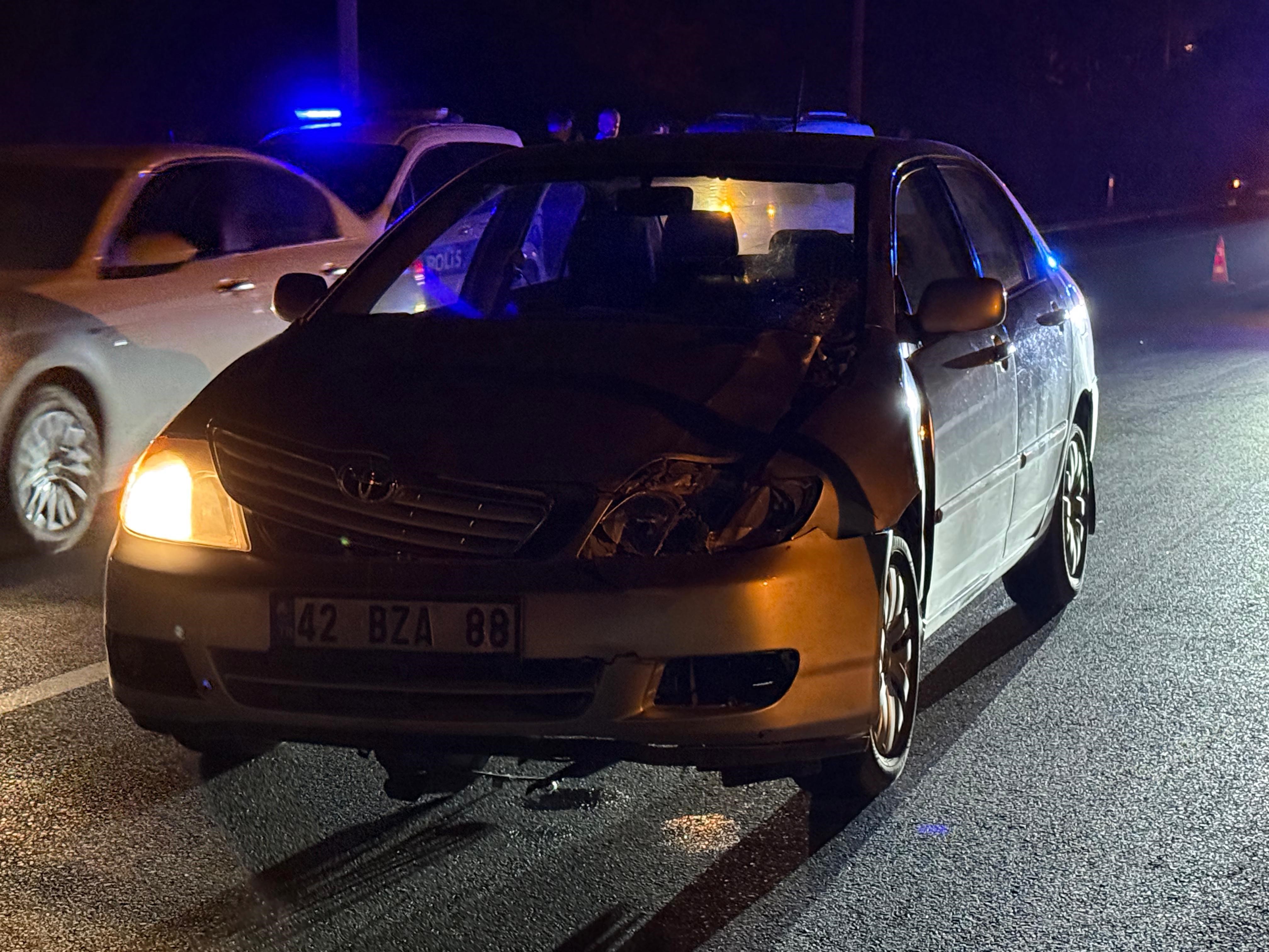 Gece Yarısı Can Alan Çarpışma Yaşlı Adam Hayatını Kaybetti (4)