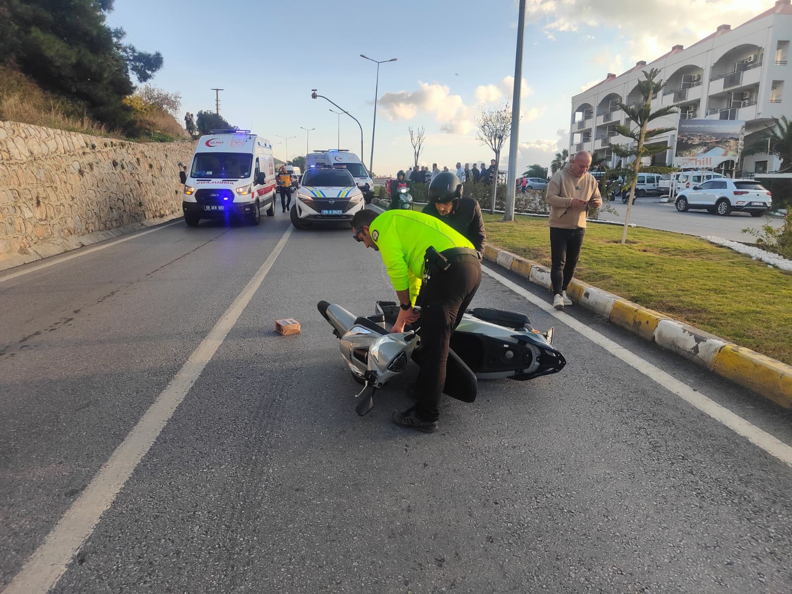 Gençlerin Trafik Kabusu 1 Ölü, 1 Ağır Yaralı (4)