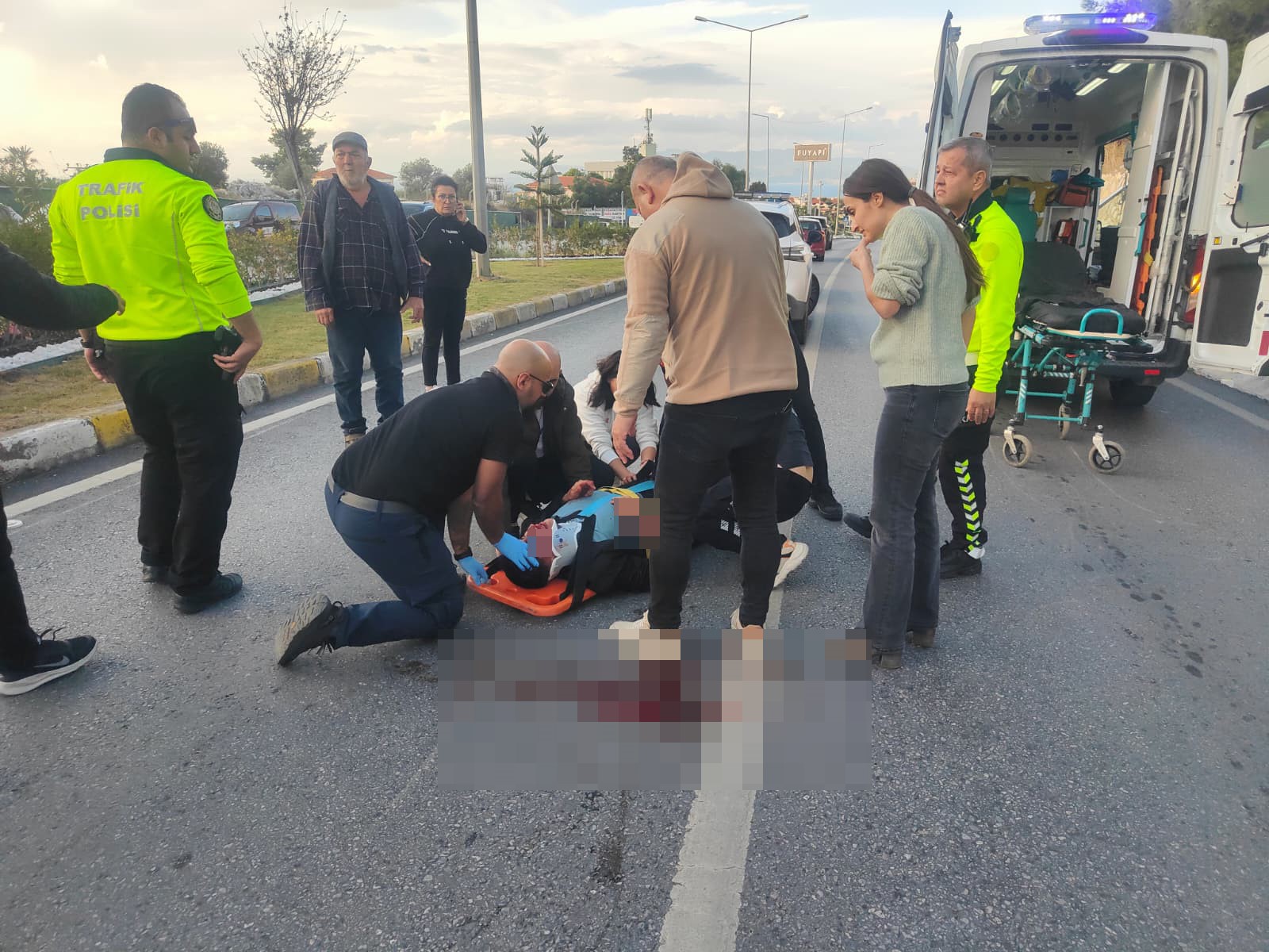 Gençlerin Trafik Kabusu 1 Ölü, 1 Ağır Yaralı (5)