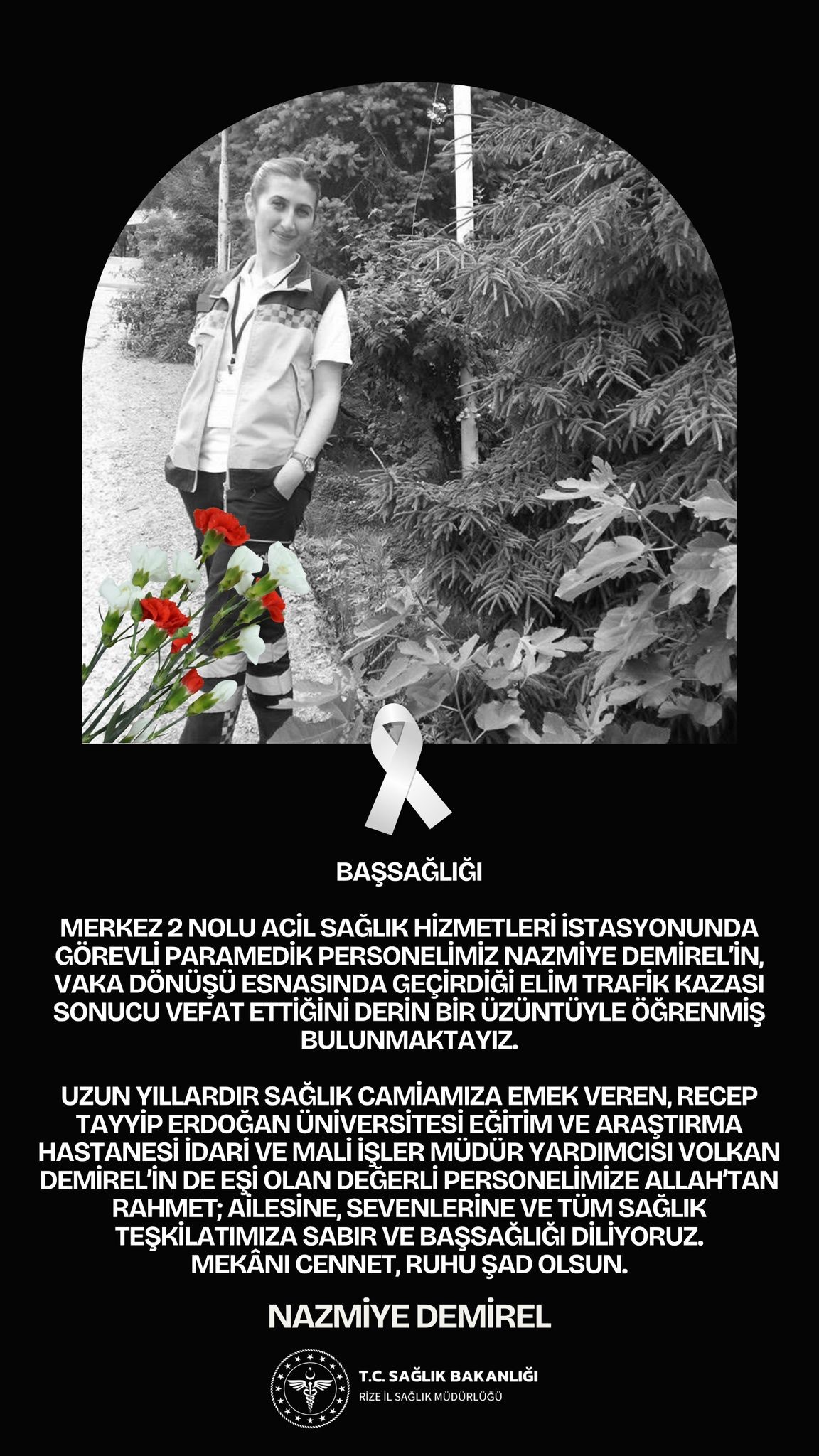 Hayat Kurtarırken Kendi Hayatını Kaybetti 3 Çocuk Annesi Paramedik Nazmiye Demirel’den Kahreden Haber (2)
