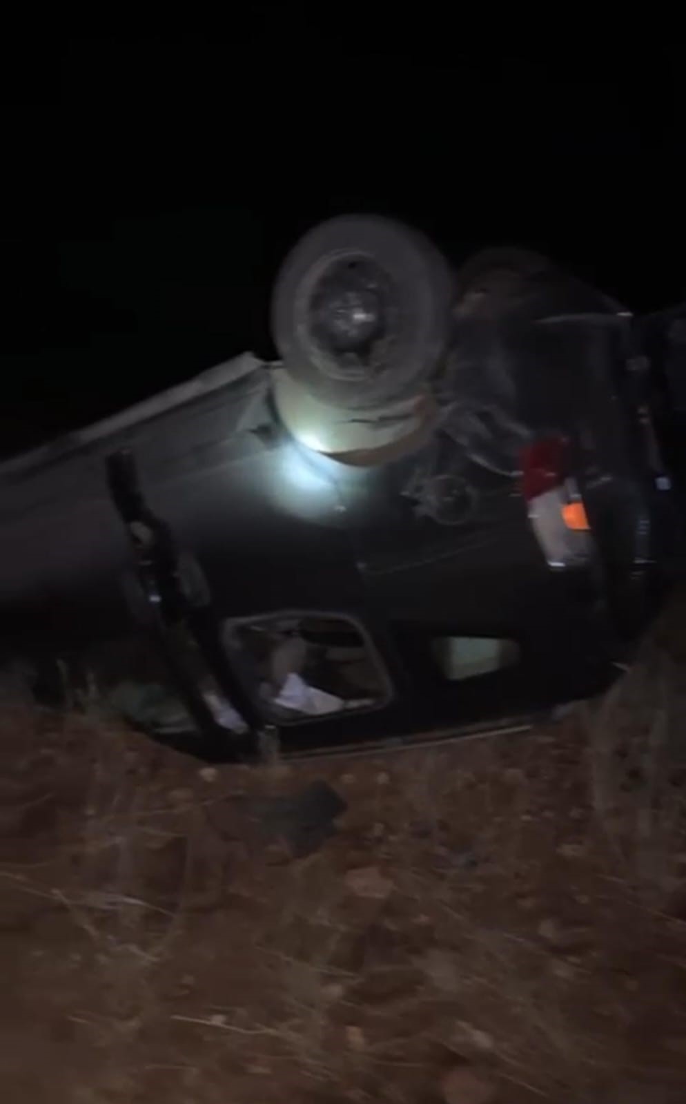 Kontrolden Çıkan Araç Ailenin Kabusu Oldu Anne Öldü, Baba Ve 2 Yaşındaki Çocuk Yaralı (2)