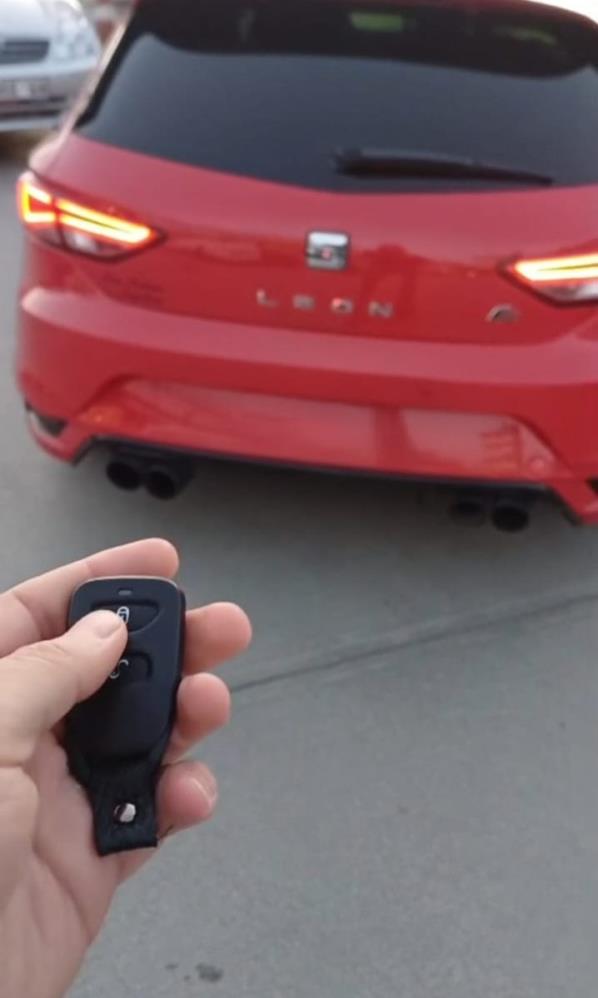 Kumandali Egzozla Drift Sovu Pahaliya Patladi (1)