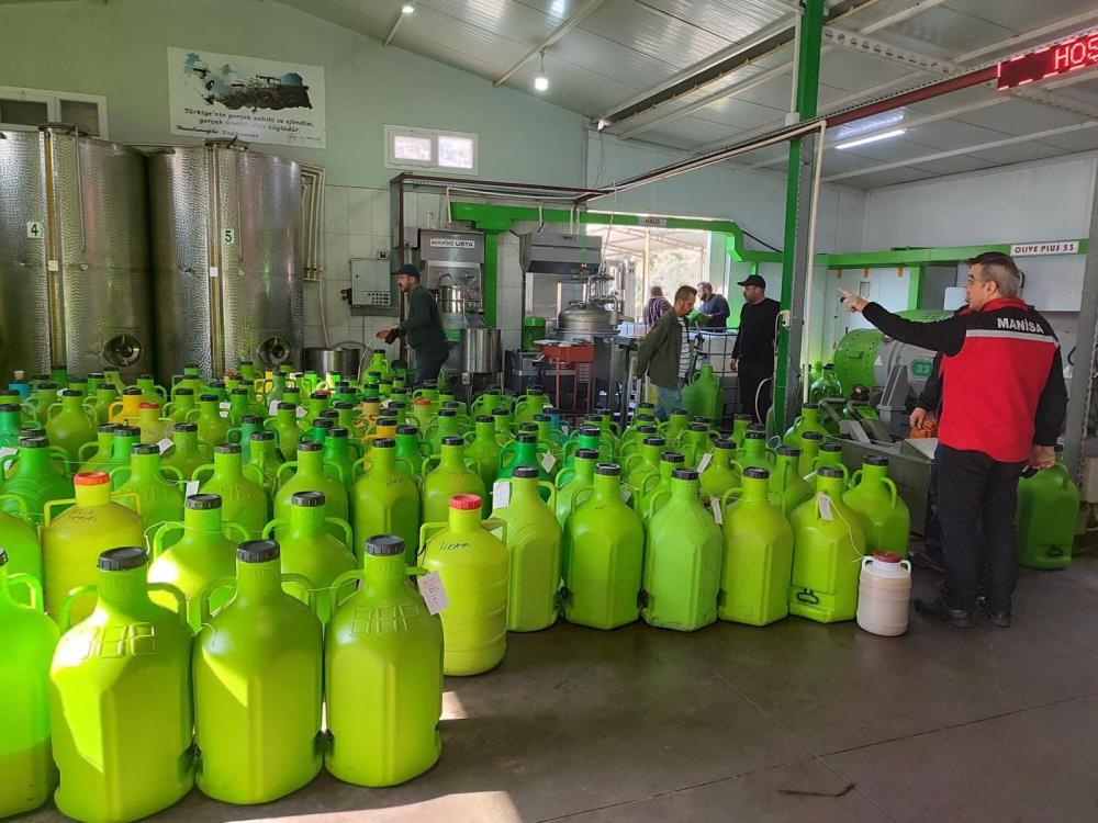 Manisa'da Zeytinyağı Tesislerine Sıkı Denetim (1)