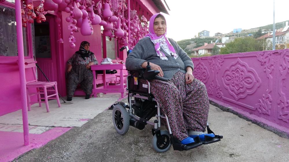 Sakine Teyzenin Pembe Tutkusu Sosyal Medyayi Salliyor Akulu Aracini Pembeye Boyamak Ic (2)