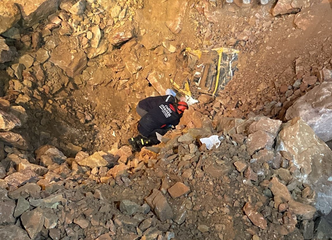 Taş Ocağında Göçük 2 Kişiden 1’Inin Cansız Bedenine Ulaşıldı (11)