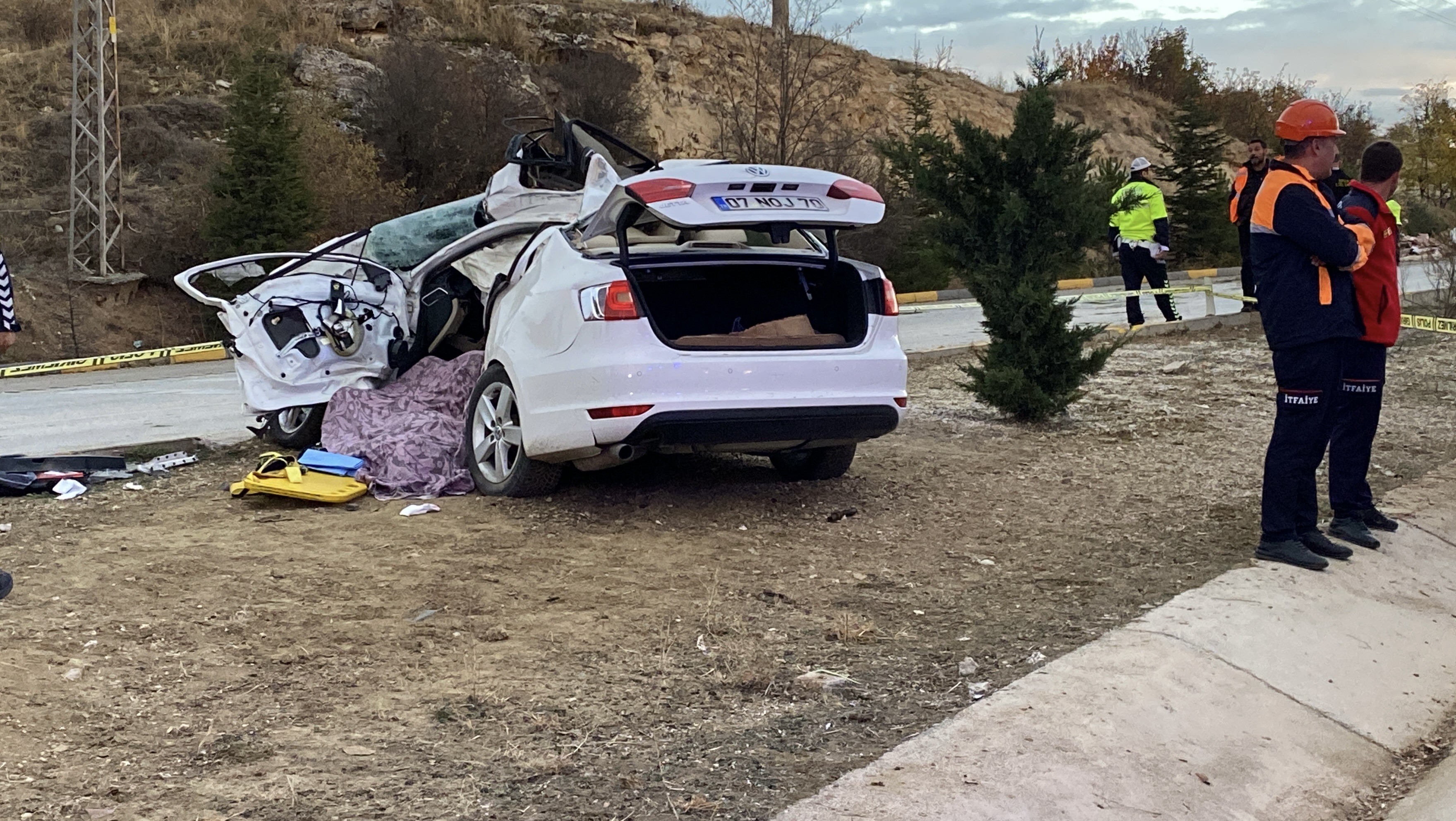 Üniversite Dönüşü Ölümle Bitti Öğretim Görevlisi Kazada Hayatını Kaybetti (3)
