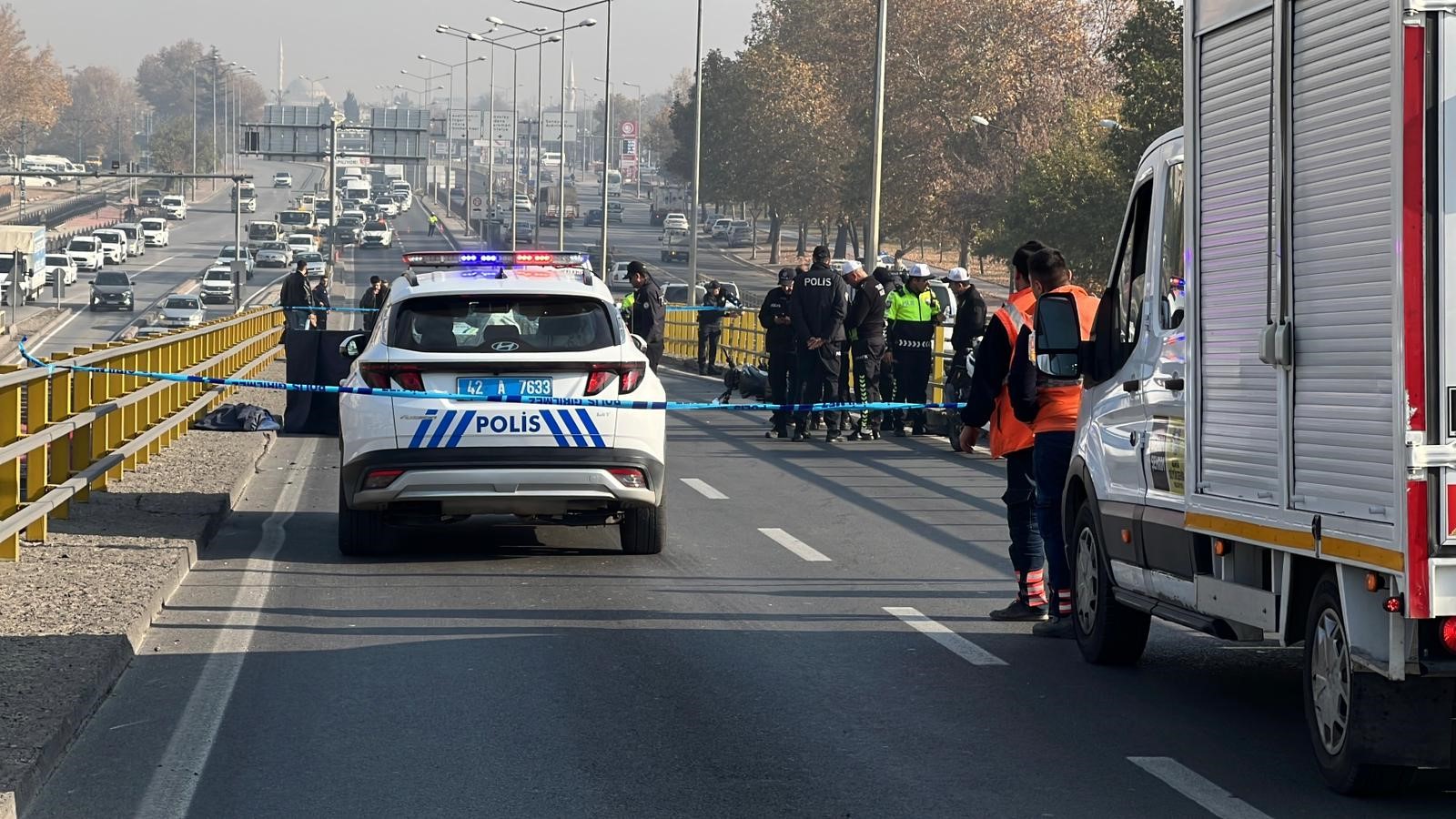 Üniversiteli Gencin Son Yolculuğu Motosiklet Tırın Altında Kaldı (4)