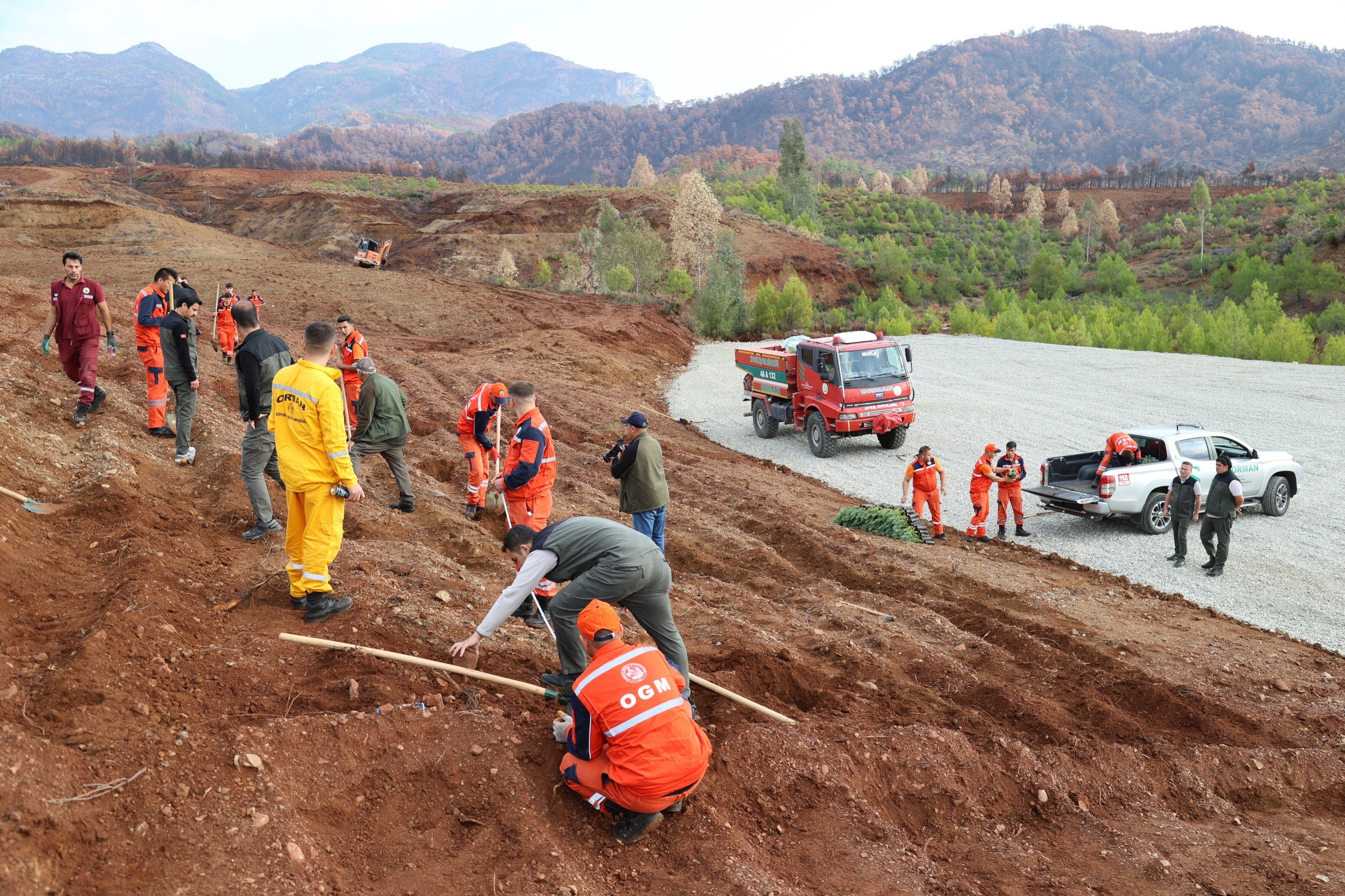 Yesil Vatan Icin Tek Yurek 30 Noktada Ayni Anda Fidan Dikimi Yapilacak 05
