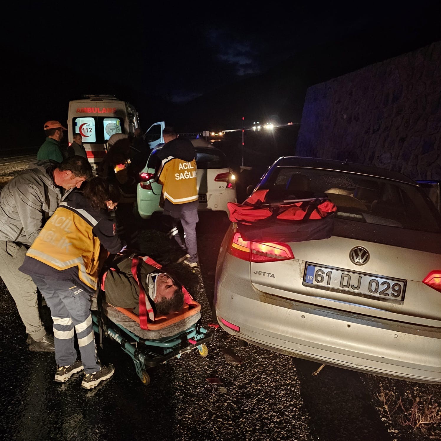 Yolculuk Faciayla Bitti İki Araç Çarpıştı, 1 Kişi Olay Yerinde Hayatını Kaybetti (2)