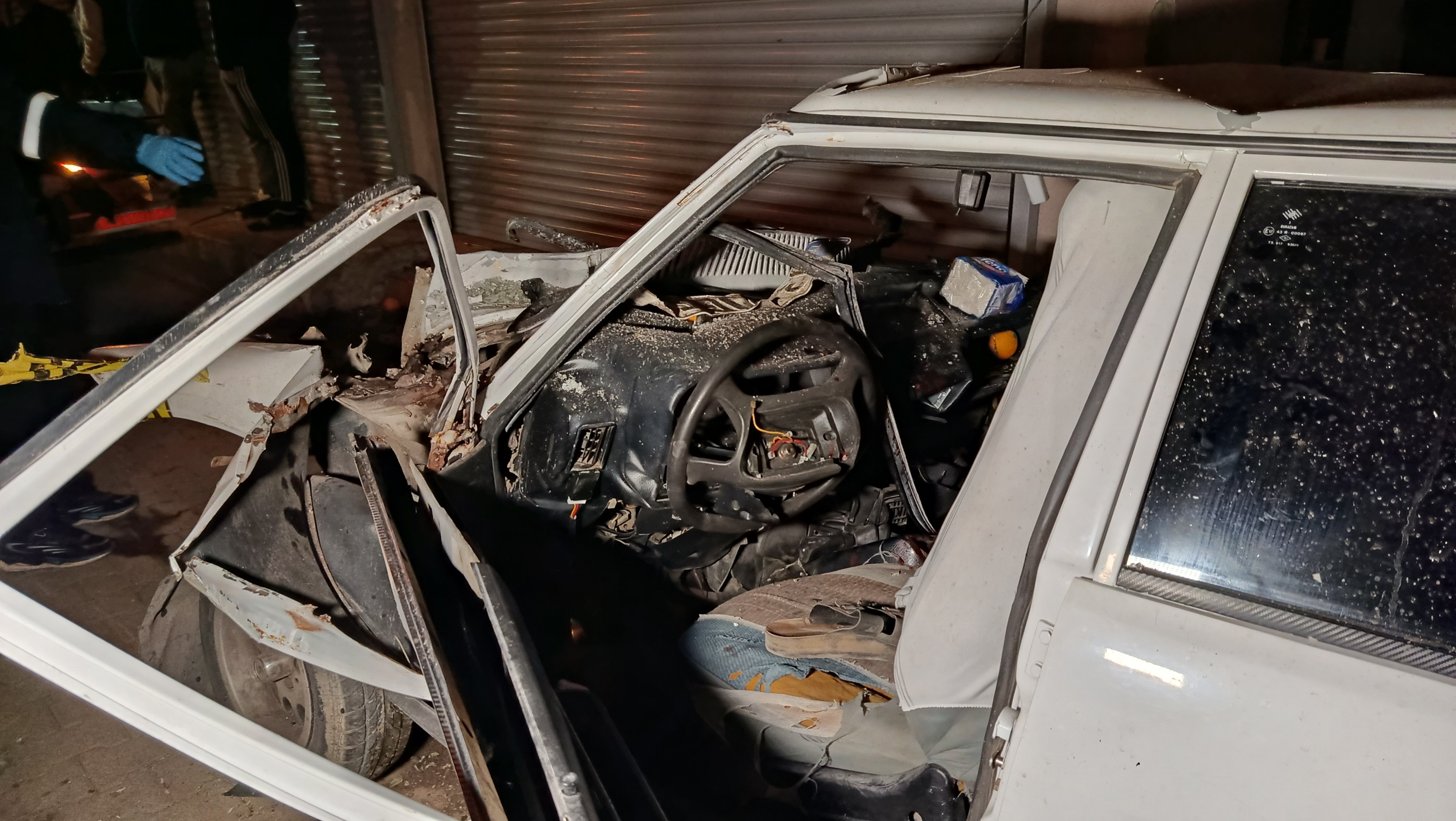 14 Yaşındaki Çocuğun Kullandığı Araç Hurdaya Döndü 15 Yaşındaki Arkadaşı Hayatını Kaybetti (5)