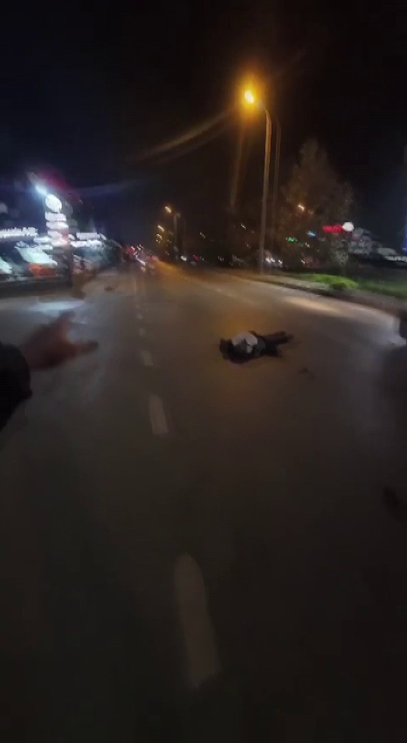 3 Çocuk Babasının Kahreden Sonu! Kaza Anı Saniye Saniye Kamerada (5)