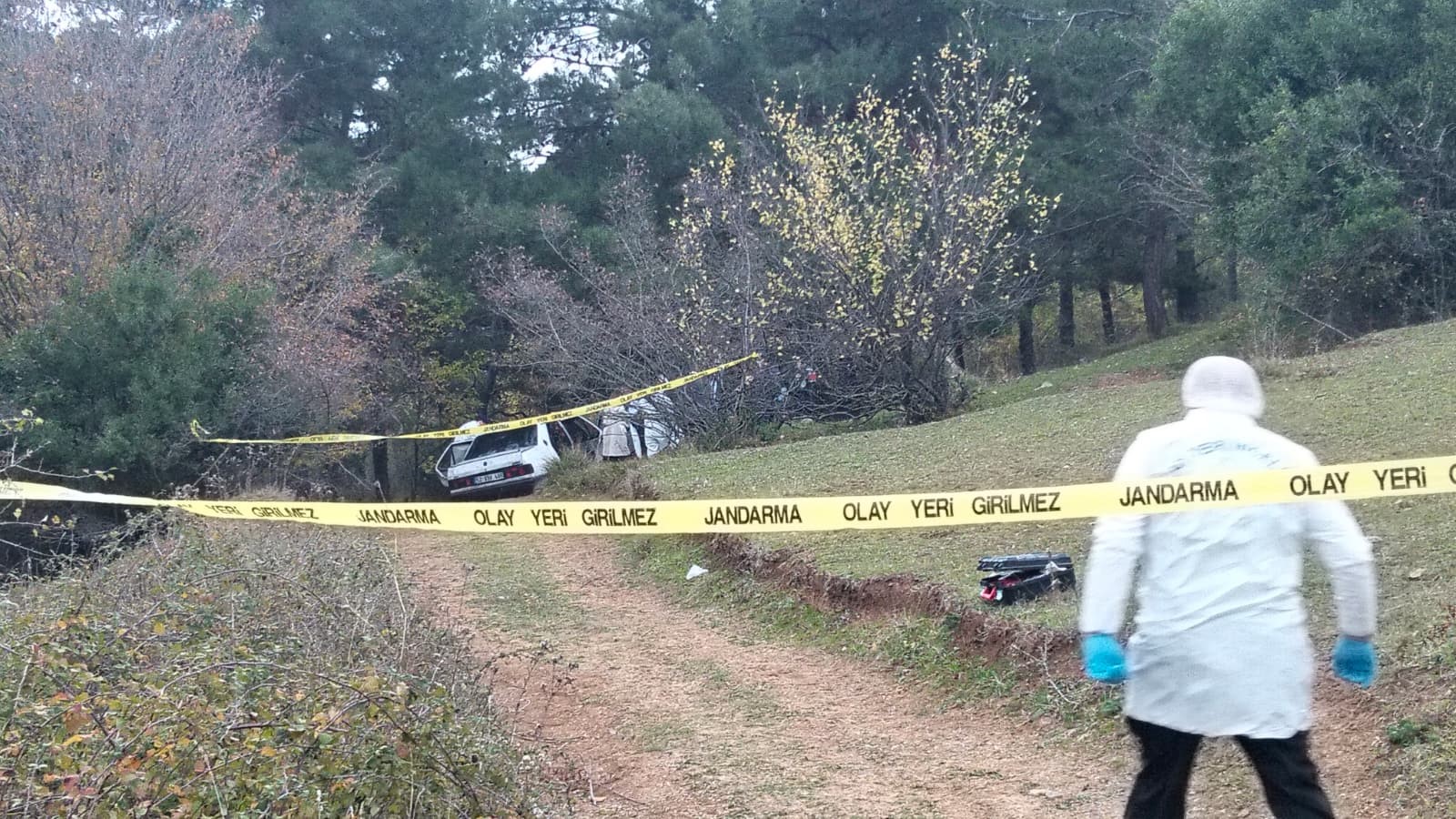 Ağaçlık Alanda Kan Donduran Manzara! Kayıp Anne Ve Eski Eşi Araçta Ölü Bulundu (2)
