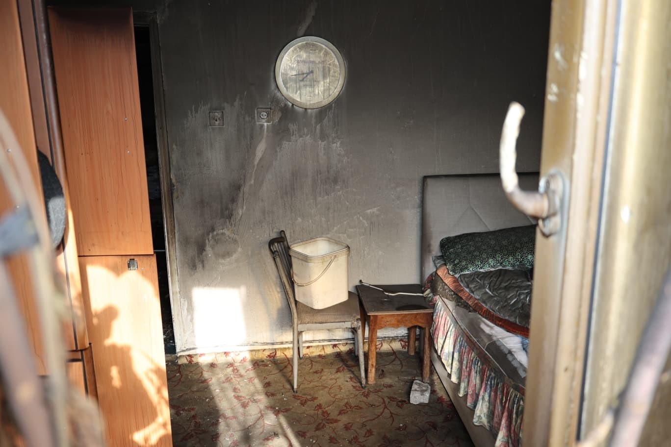 Alevlerin Ortasında Kaldı 84 Yaşındaki Kadın Soba Yangınında Can Verdi (2)