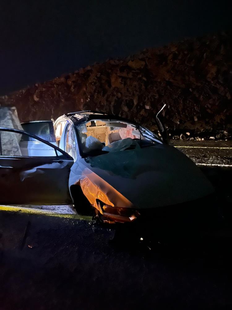 Bir Aile Daha Karardi Takla Atan Otomobilde 1 Kisi Hayatini Kaybetti 1 Kisi Yaralandi (1)