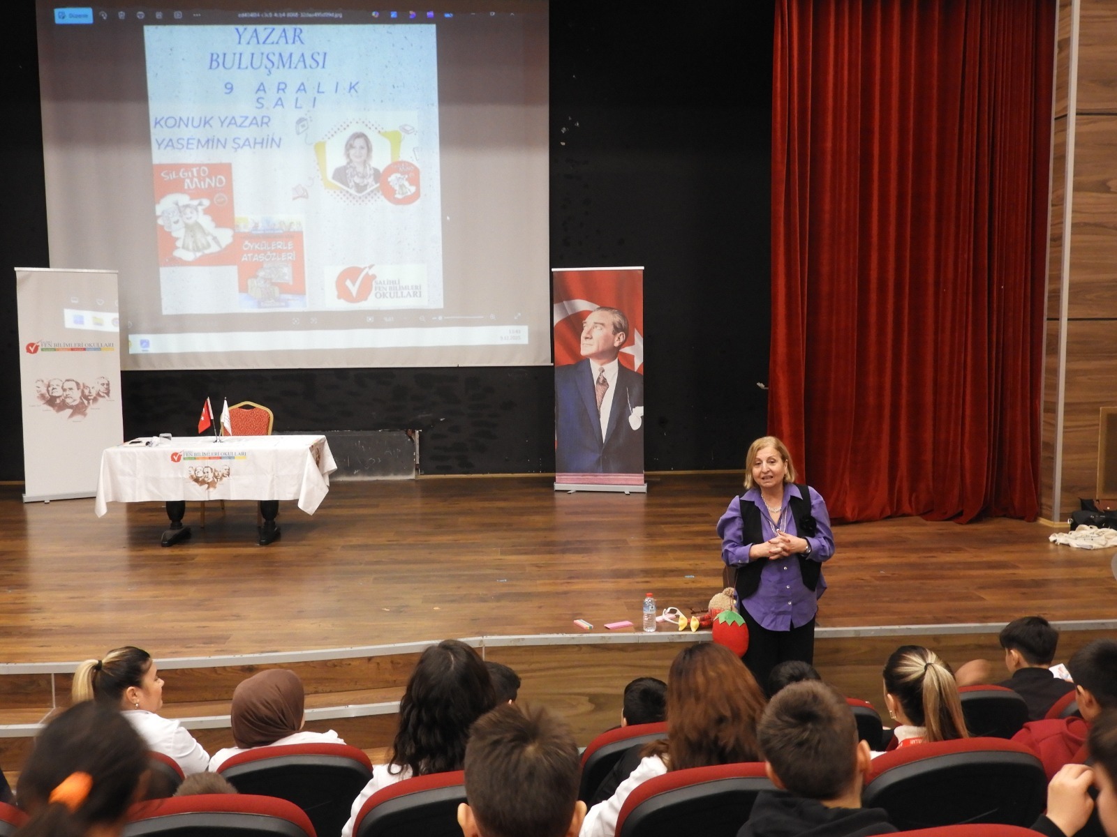 Fen Bilimleri Okulları’nda Ilham Veren Okur–Yazar Buluşması (9)