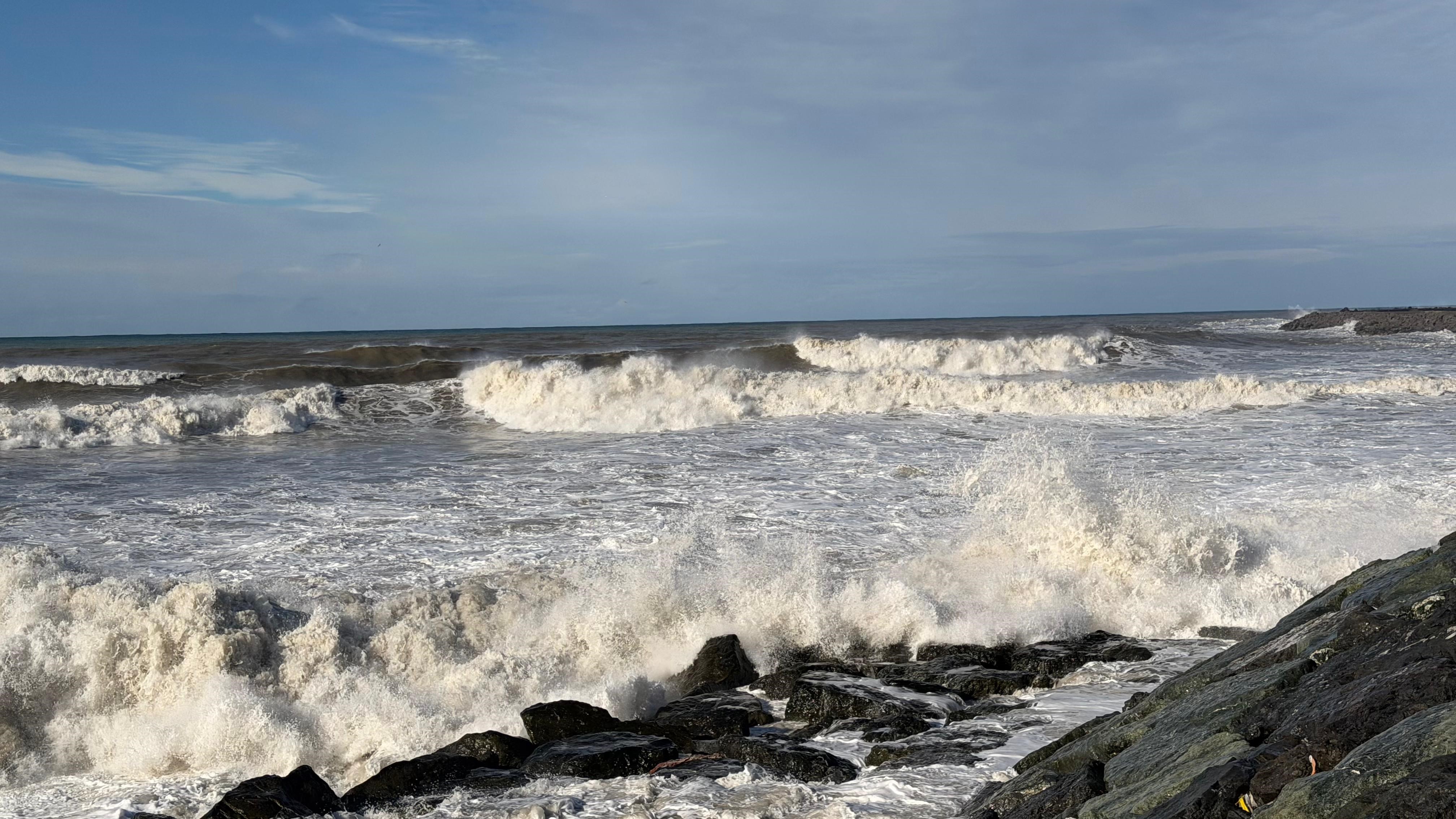 Fırtınayı Kayda Almak Isterken Canından Oluyordu! O Anlar Kamerada (3)