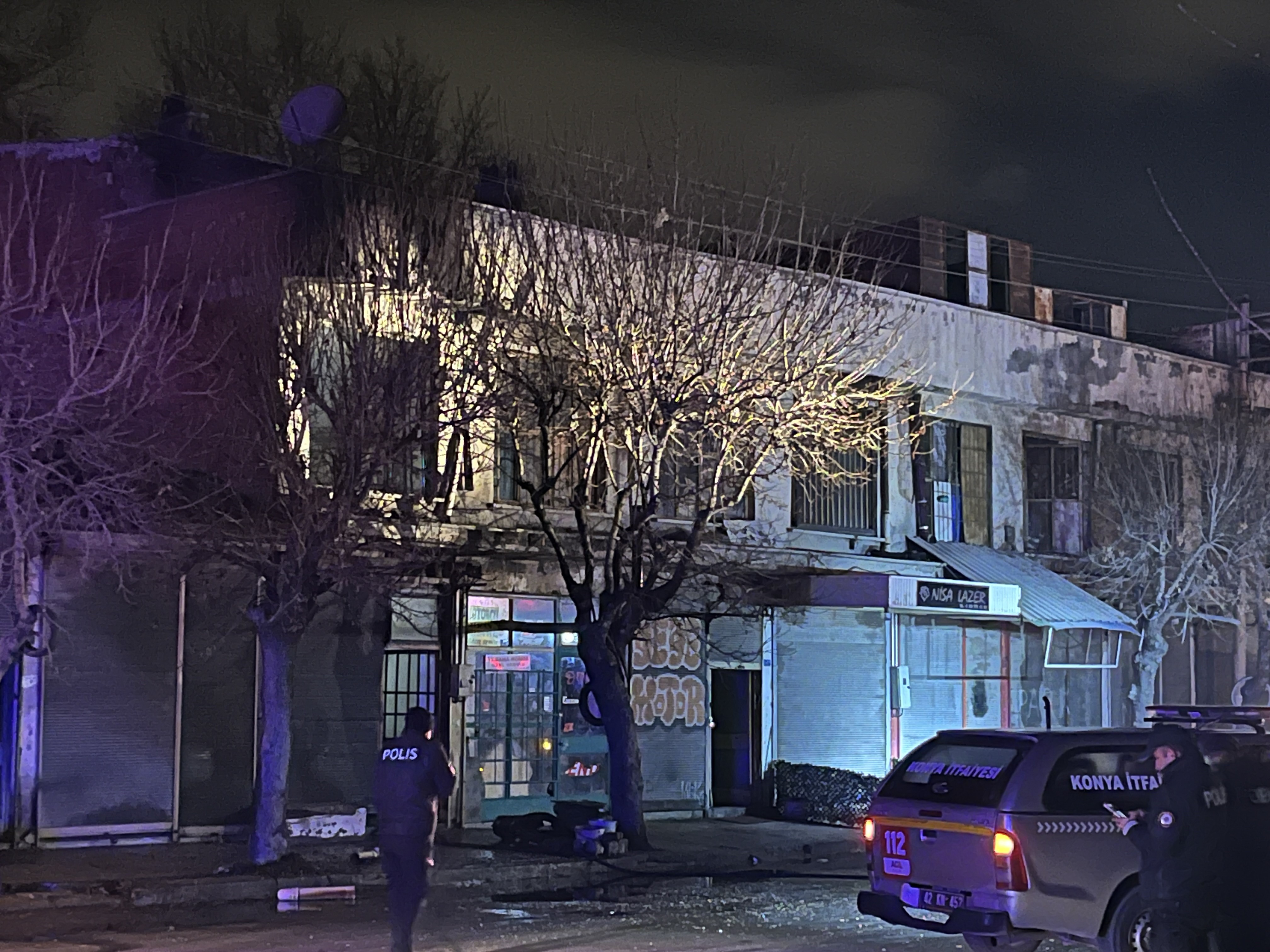 Gece Yarısı Facia Tüp Patladı, Depoda Yaşayan Yaşlı Adam Hayatını Kaybetti (4)