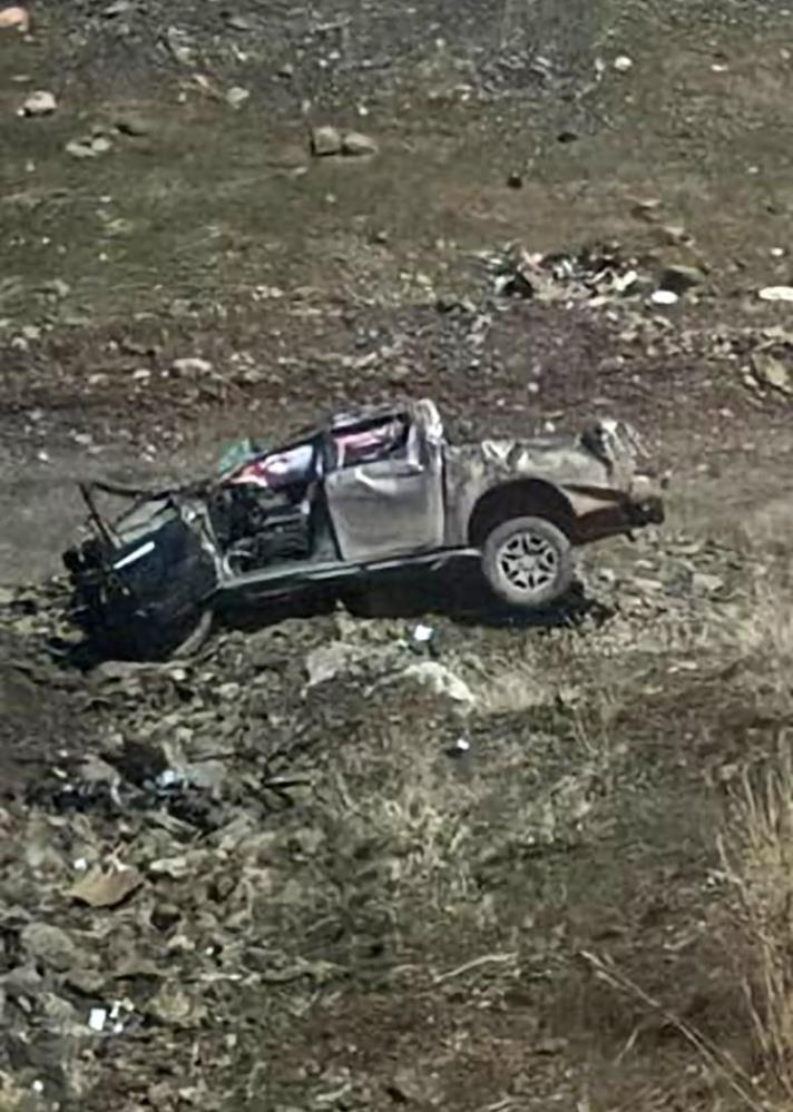 Gorev Donusu Faciaya Dondu Vedas Araci Ucuruma Yuvarlandi Personel Hayatini Kaybetti (2)