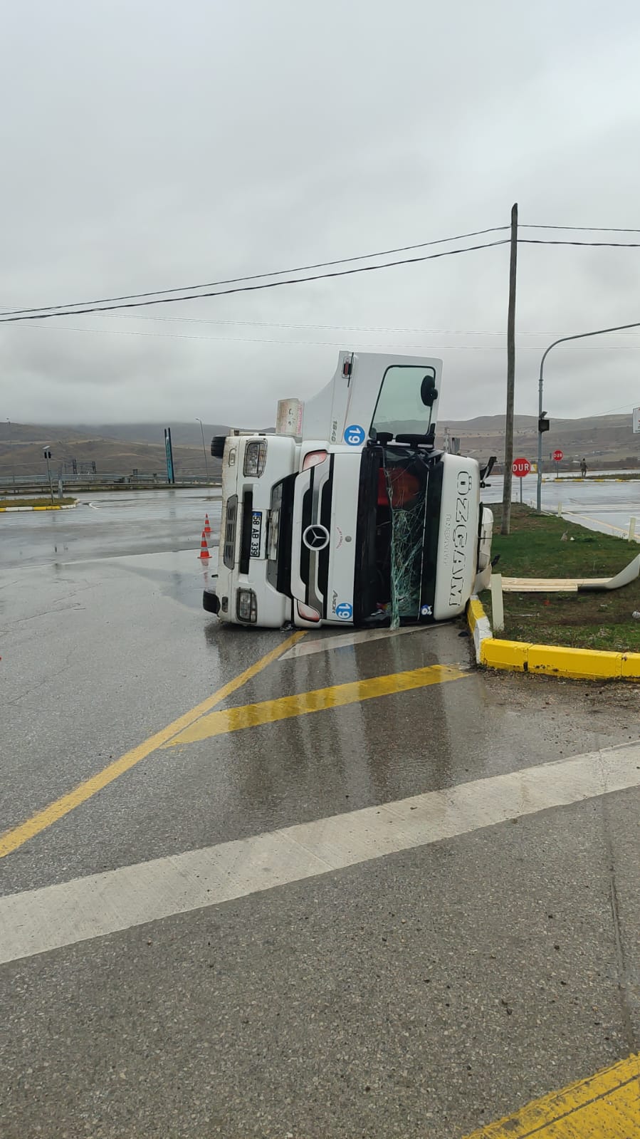 Kadin Tir Soforu Gundem Oldugu Gun Tiri Yan Yatti Nazar Degdi 07