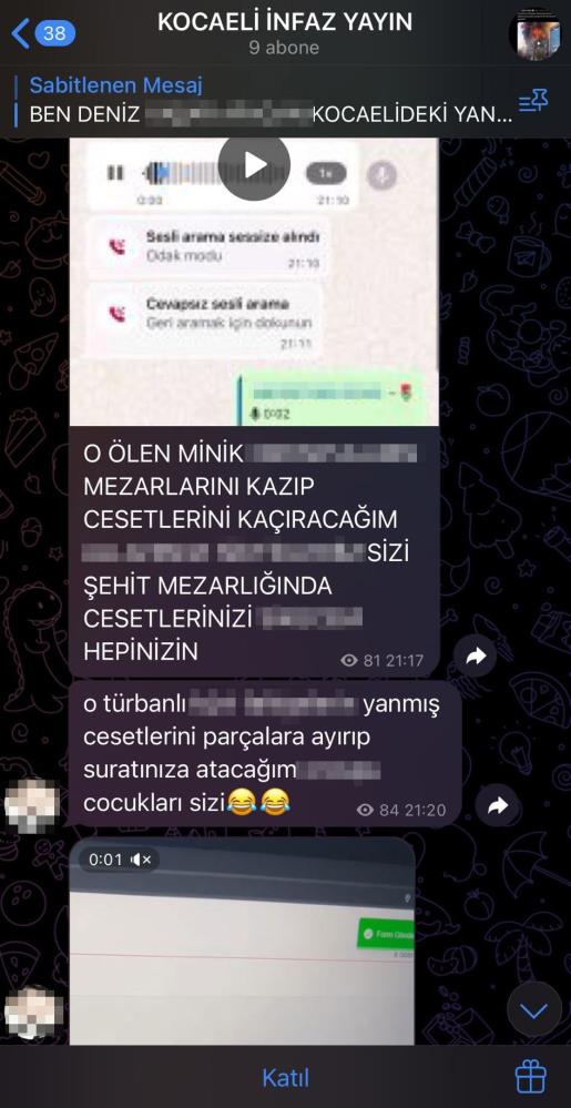 Kocaeli'nin Dilovası Ilçesinde Parfüm Fabrikası Yangınında Hayatını Kaybedenlere Yönelik Sosyal Medyada Hakaret Içerikli Paylaşımlar Yapan 2 Şüpheli Tutuklandı (3)