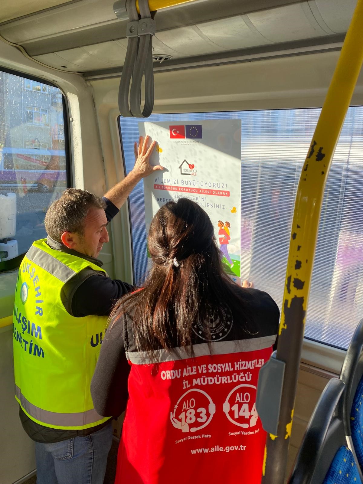 Koruyucu Aile Hizmeti Toplu Tasimalarda Tanitilacak Tsof Ile Bakanliktan Is Birligi (4)