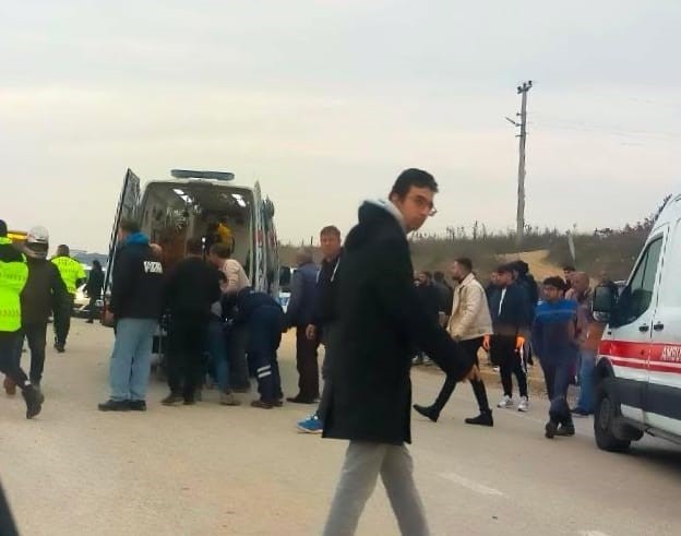 Okul Dönüşü Feci Son 21 Yaşındaki Sürücü Öldü, 1 Çocuk Ağır Yaralı (7)